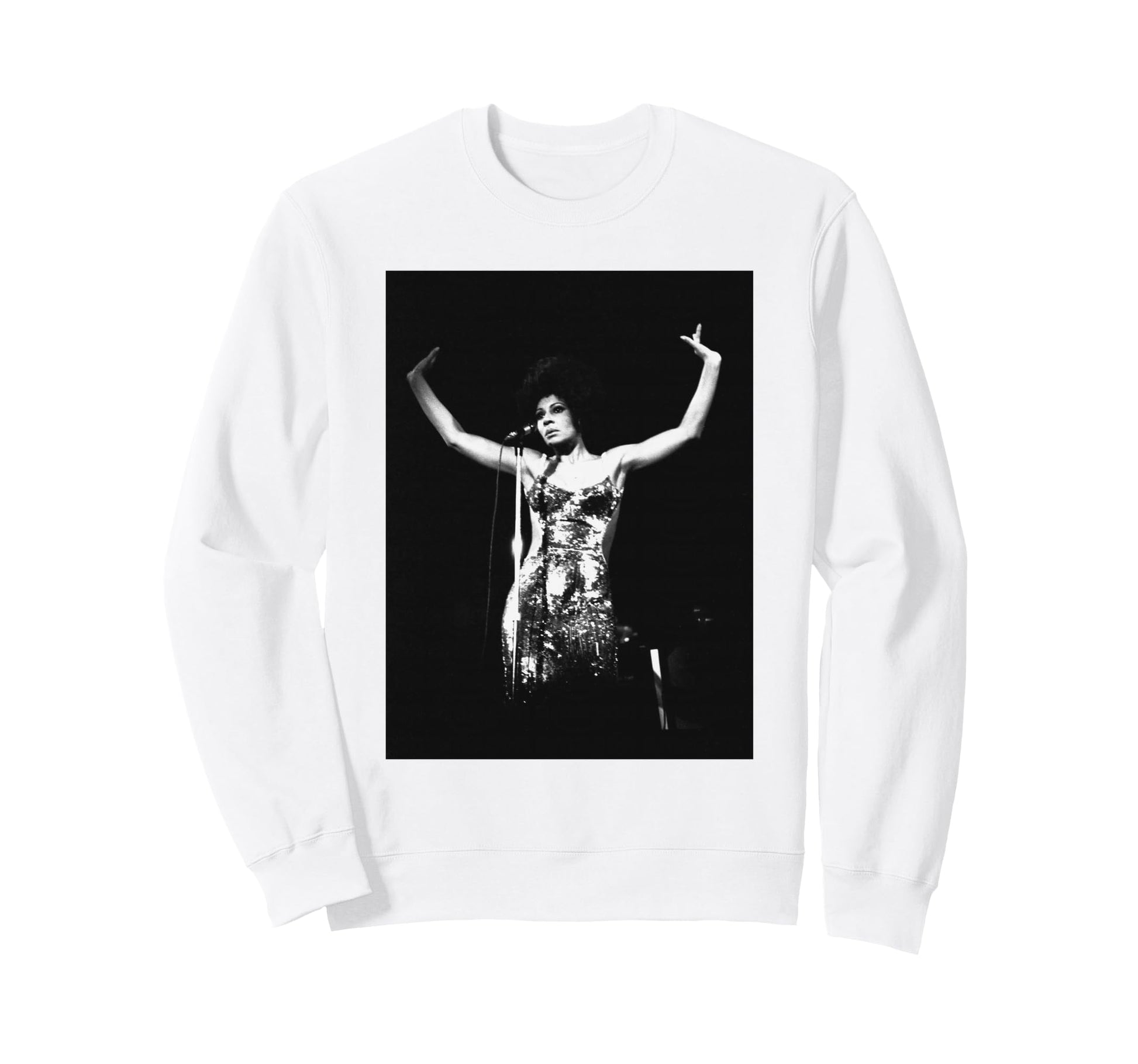 Shirley Bassey Goldfinger Sweatshirt - Aesthetic Graphic for Adults - T-Shirt, Sweatshirt, Hoodie