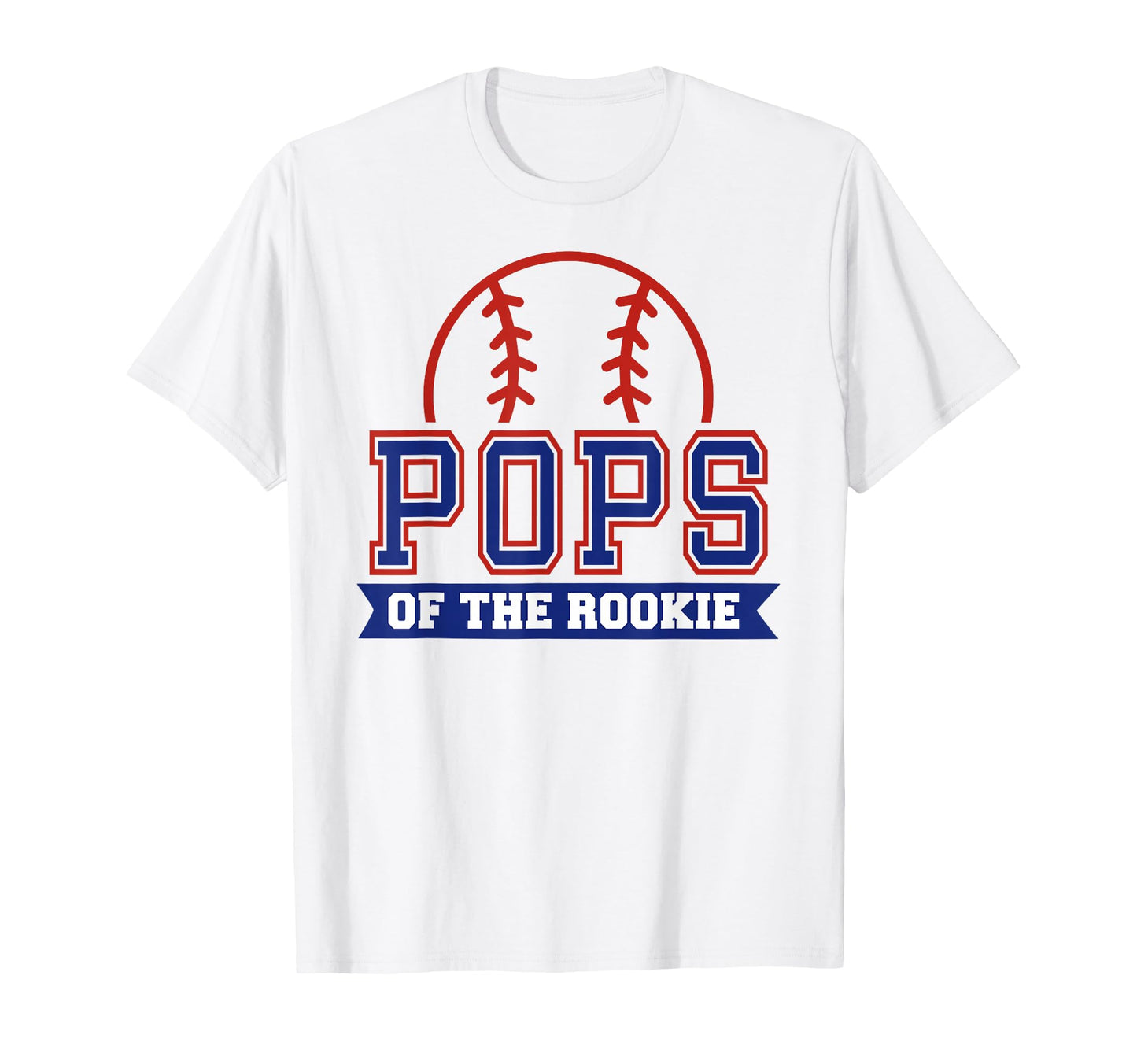 Pops Rookie 1St Birthday Baseball Theme T-Shirt - Streetwear Style Unisex - T-Shirt, Sweatshirt, Hoodie
