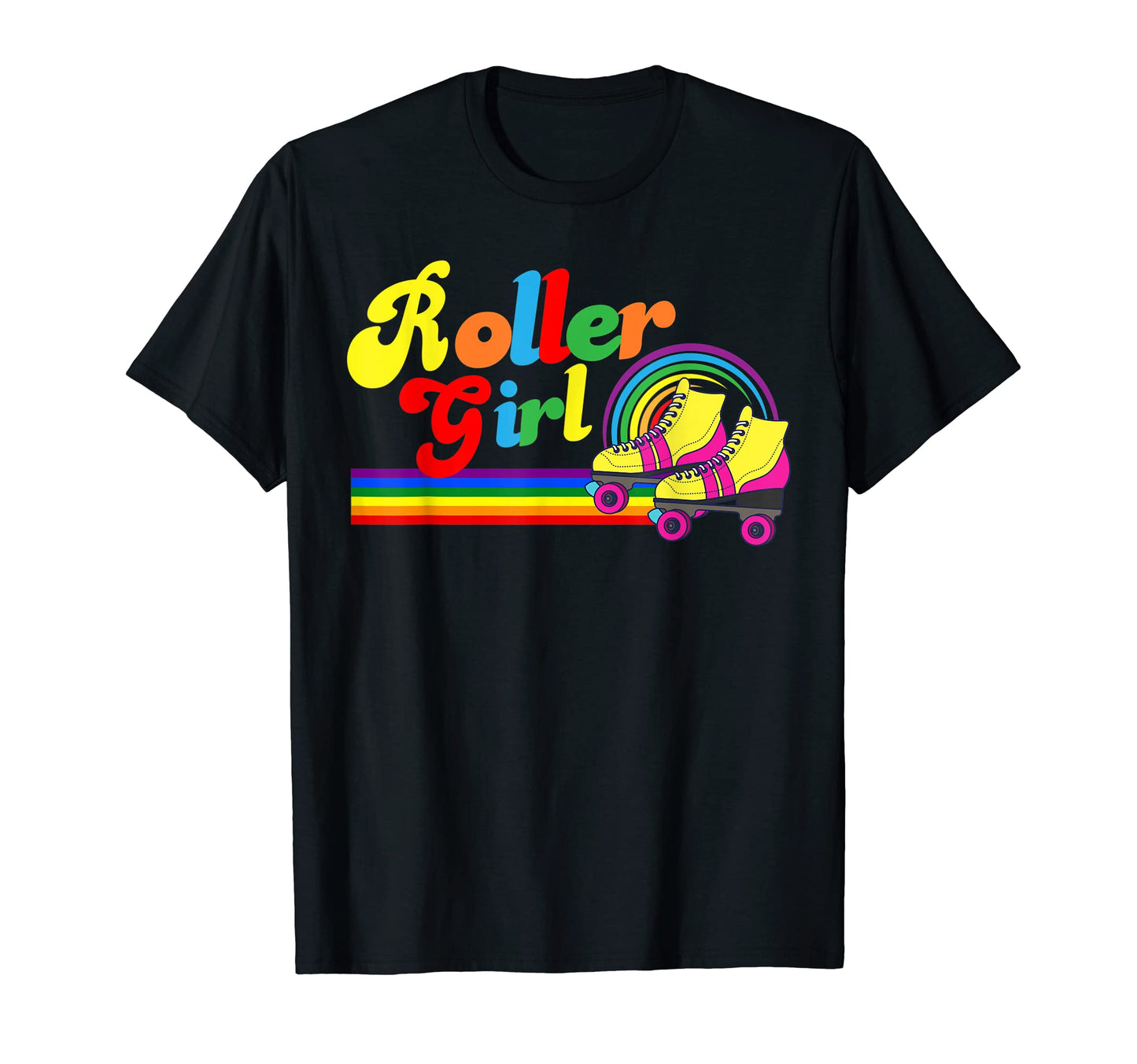 Roller Skate 70S Derby Skater Roller T-Shirt - Aesthetic Graphic Unisex - T-Shirt, Sweatshirt, Hoodie