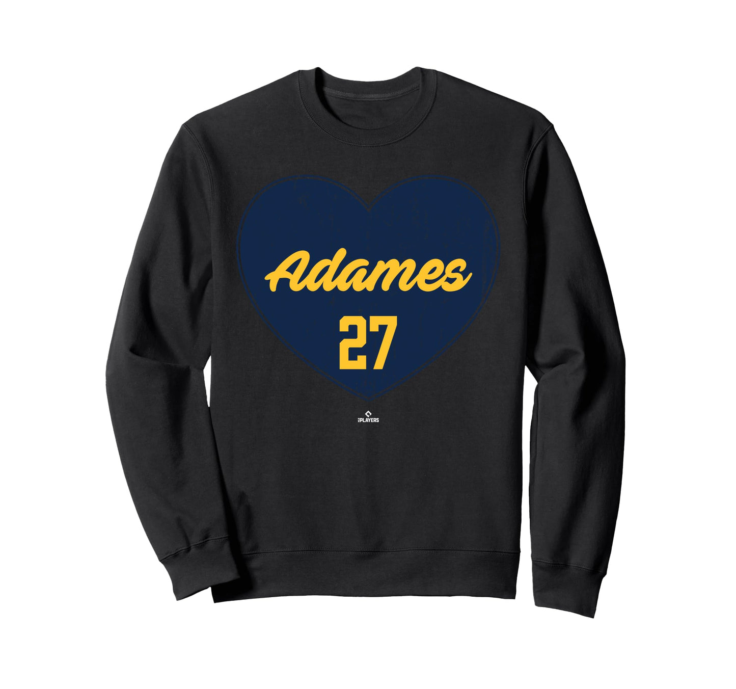 Distressed Heart Willy Adames Sweatshirt - Casual Everyday Wear Unisex - T-Shirt, Sweatshirt, Hoodie