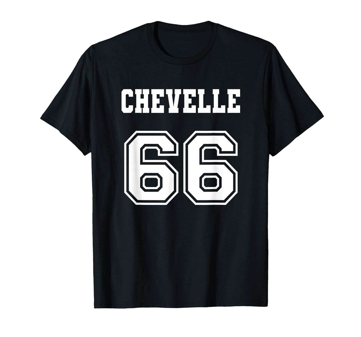 Jersey Chevelle 66 1966 Old School T-Shirt - Custom Art Print for Adults - T-Shirt, Sweatshirt, Hoodie