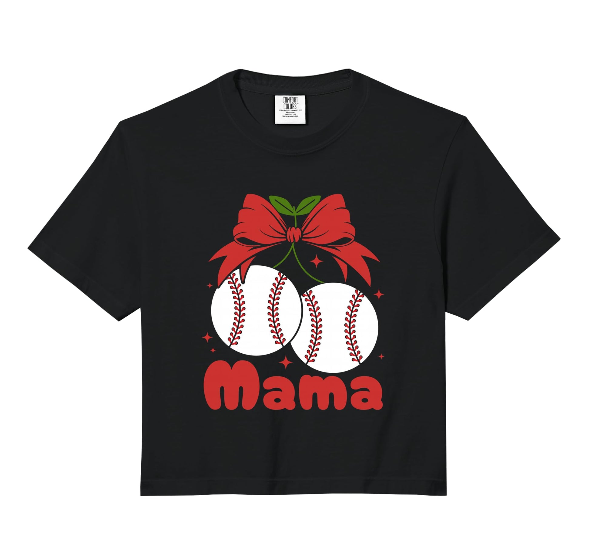 Cherry Mama Coquette Bow Mom Baseball Hoodie - Trendy Graphic Men Women - T-Shirt, Sweatshirt, Hoodie