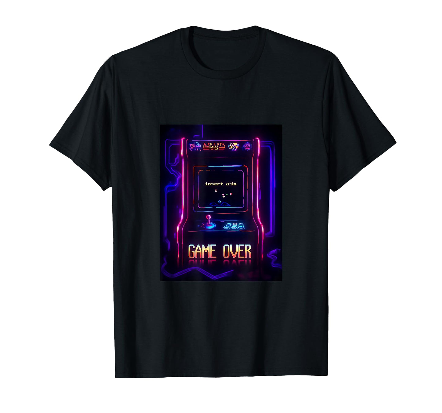 Gaming Arcade Game Over Play Player T-Shirt - Trendy Graphic Unisex - T-Shirt, Sweatshirt, Hoodie
