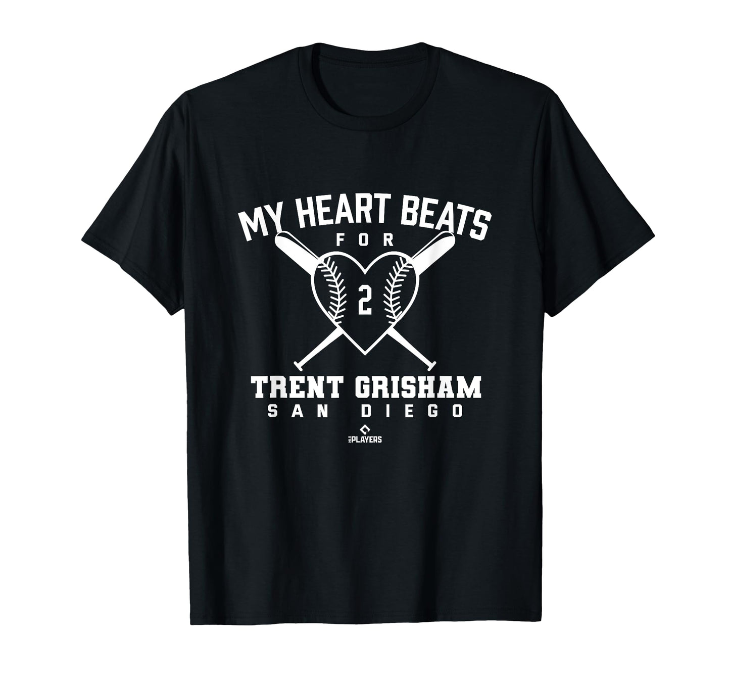 My Heart Beats Trent Grisham T-Shirt - Trendy Graphic for Adults - T-Shirt, Sweatshirt, Hoodie