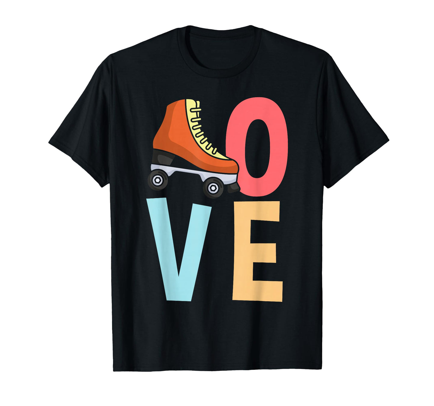 70S Skate Love Roller Skating T-Shirt - Trendy Graphic for Adults - T-Shirt, Sweatshirt, Hoodie