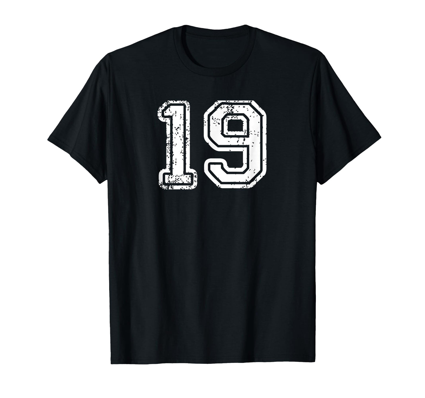 Number 19 Baseball Football Soccer T-Shirt - Streetwear Style Men Women - T-Shirt, Sweatshirt, Hoodie