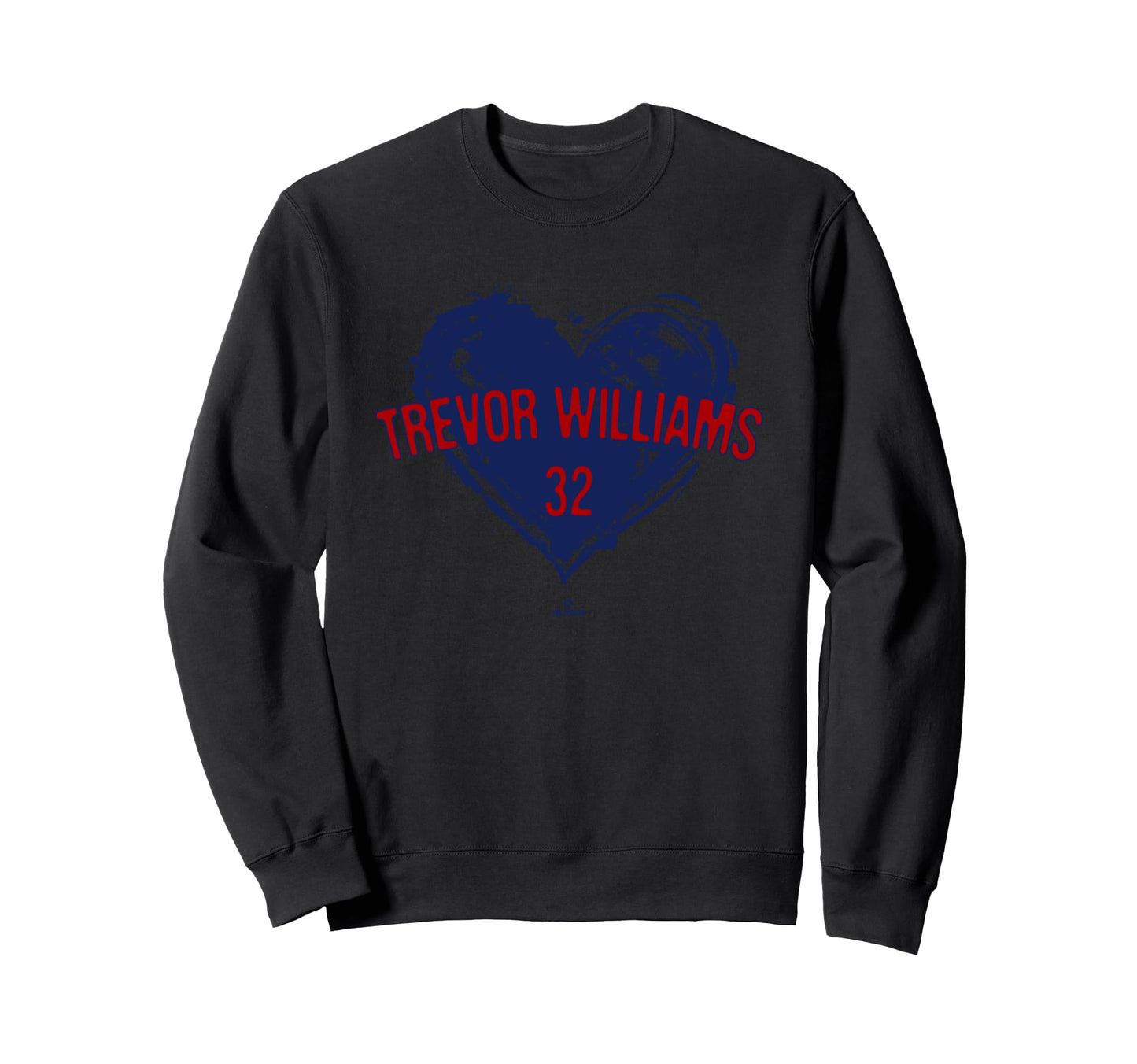 Distressed Heart Trevor Williams Sweatshirt - Unique Graphic Unisex - T-Shirt, Sweatshirt, Hoodie