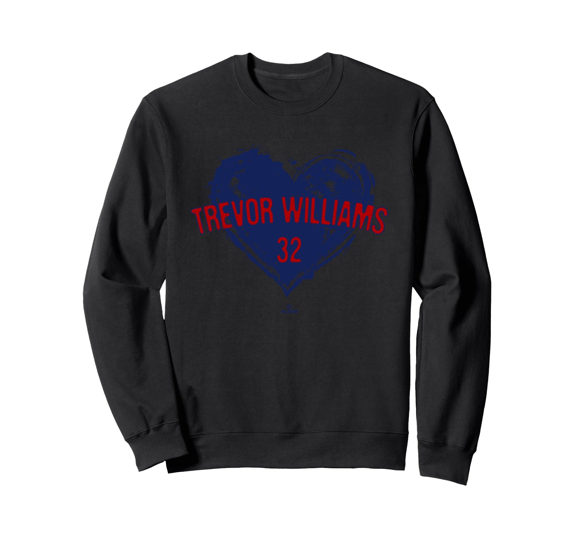 Distressed Heart Trevor Williams Sweatshirt - Unique Graphic Unisex - T-Shirt, Sweatshirt, Hoodie