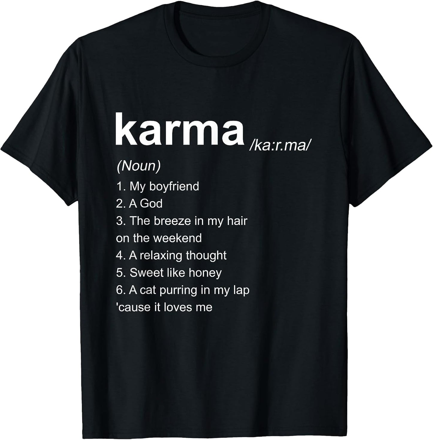 KARMA Definition Vibe - Adult & Kids T-Shirts, Sweatshirts & Hoodies apparel design preview 1