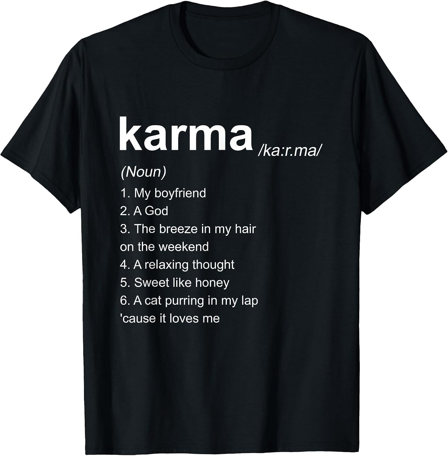 KARMA Definition Vibe - Adult & Kids T-Shirts, Sweatshirts & Hoodies apparel design preview 1