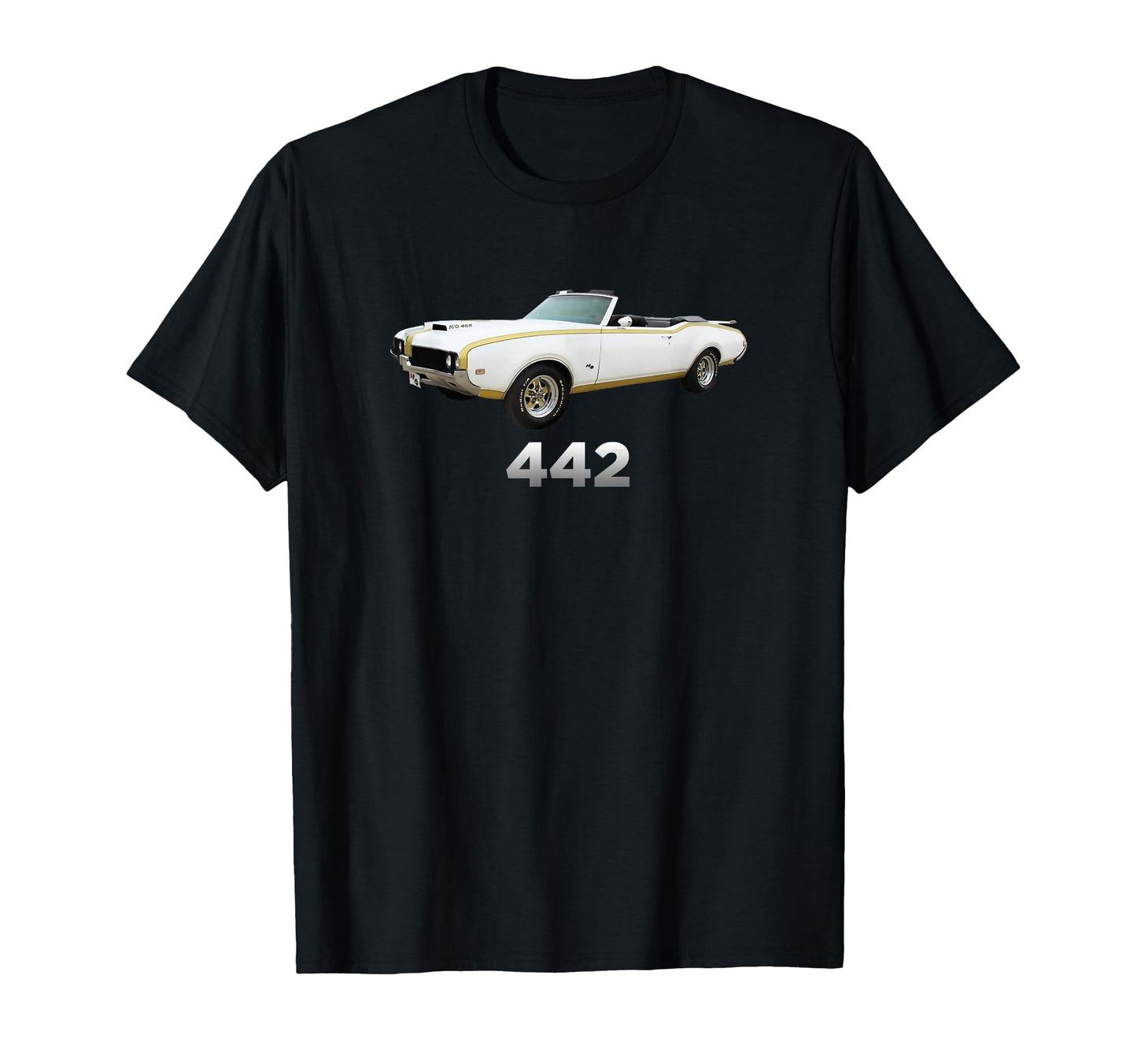 442 Oldsmobile Cutlass Car Show 1970 T-Shirt - Custom Art Print Unisex - T-Shirt, Sweatshirt, Hoodie