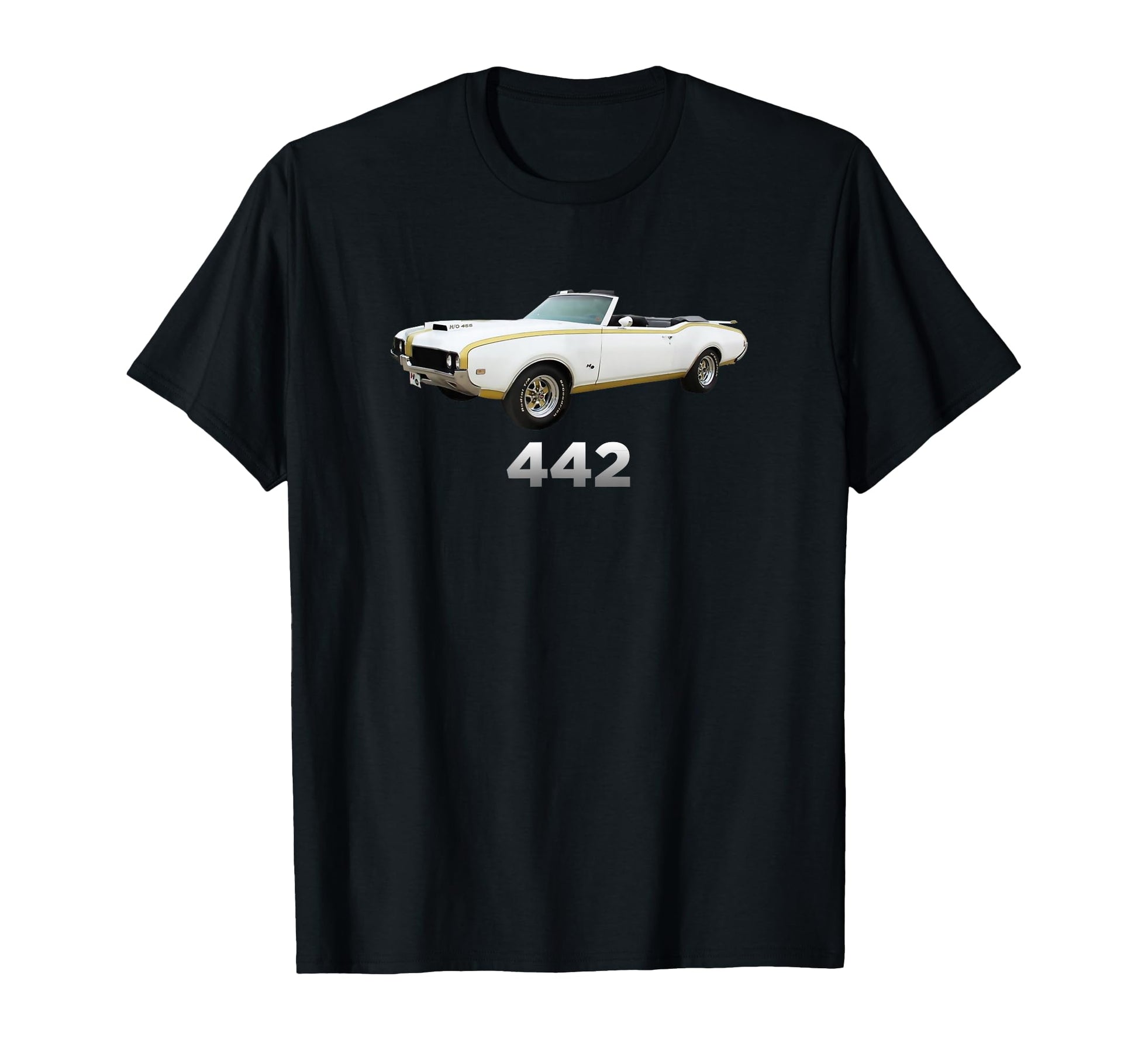 442 Oldsmobile Cutlass Car Show 1970 T-Shirt - Custom Art Print Unisex - T-Shirt, Sweatshirt, Hoodie
