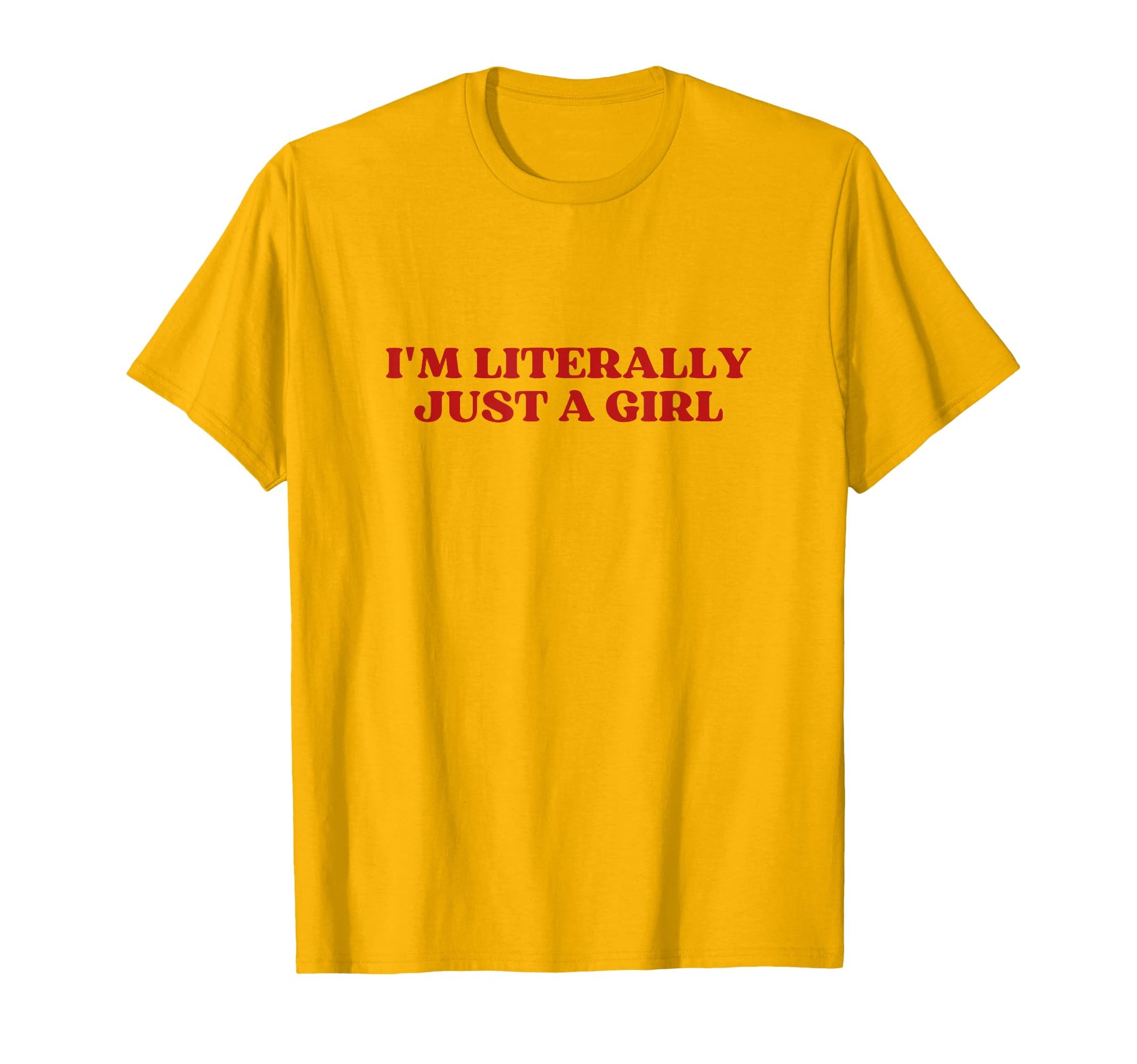 Im Literally Just Yellow Y2K T-Shirt - Aesthetic Graphic for Adults - T-Shirt, Sweatshirt, Hoodie