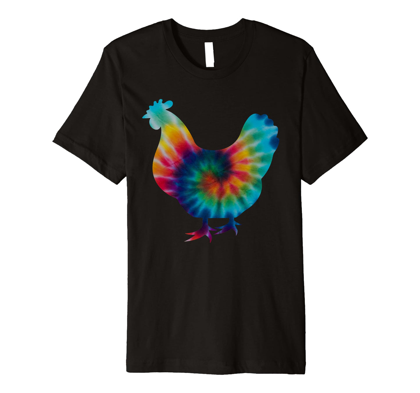 Funny Chicken Tie Dye Psychedelic T-Shirt - Fun Novelty Design Men Women - T-Shirt, Sweatshirt, Hoodie