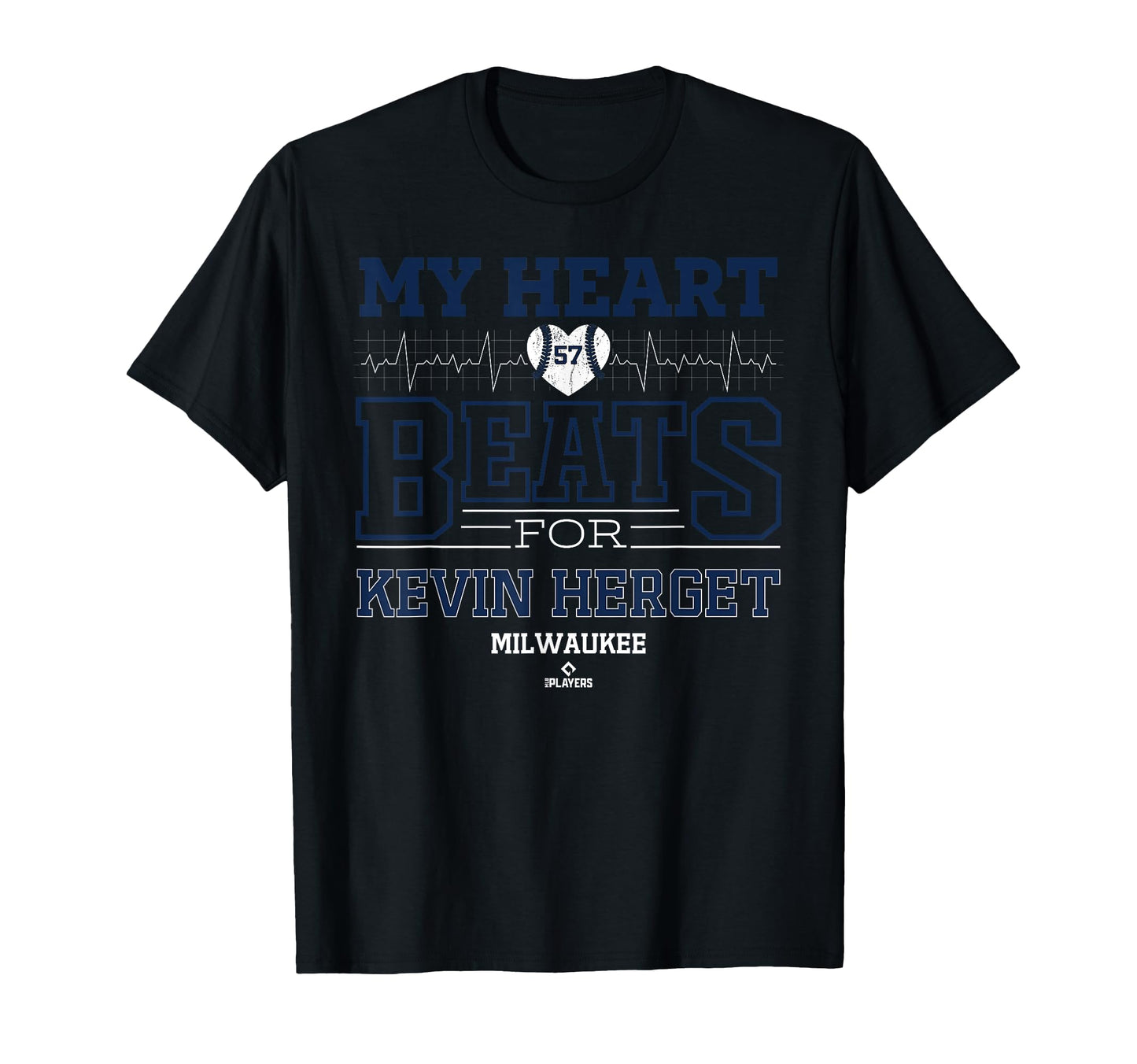 My Heart Beats Kevin Herget Milwaukee T-Shirt - Aesthetic Graphic Unisex - T-Shirt, Sweatshirt, Hoodie