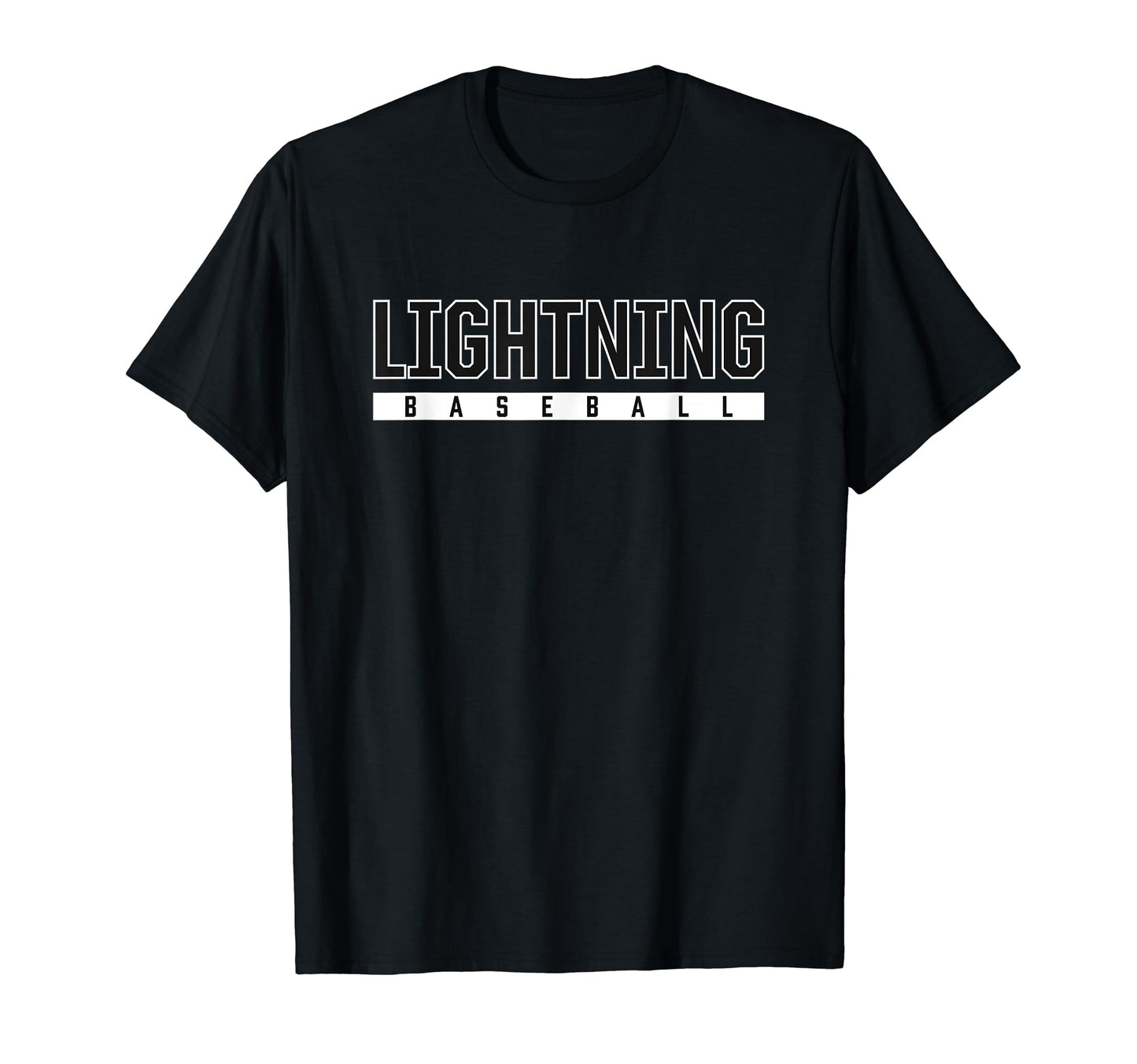 Lightning Lapeer High School Baseball T-Shirt - Casual Everyday Wear Unisex - T-Shirt, Sweatshirt, Hoodie