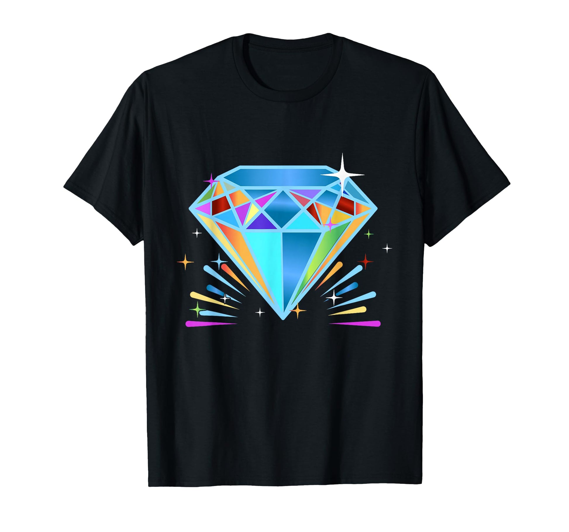 Diamonds Gemstone Precious Jewellery Jewels T-Shirt - Graphic Print Unisex - T-Shirt, Sweatshirt, Hoodie