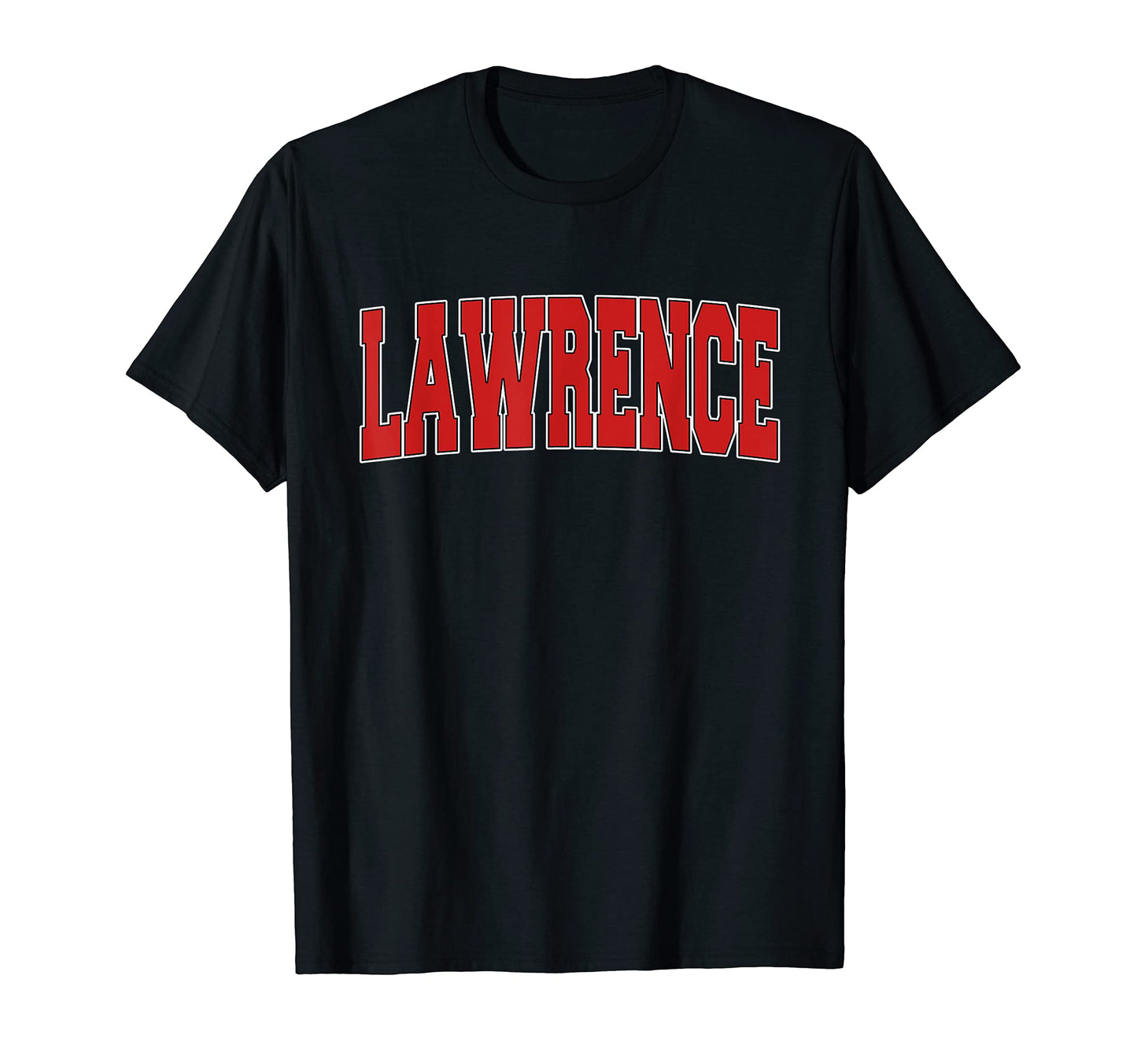 Lawrence Ks Kansas Varsity Usa Sports T-Shirt - Trendy Graphic Unisex - T-Shirt, Sweatshirt, Hoodie