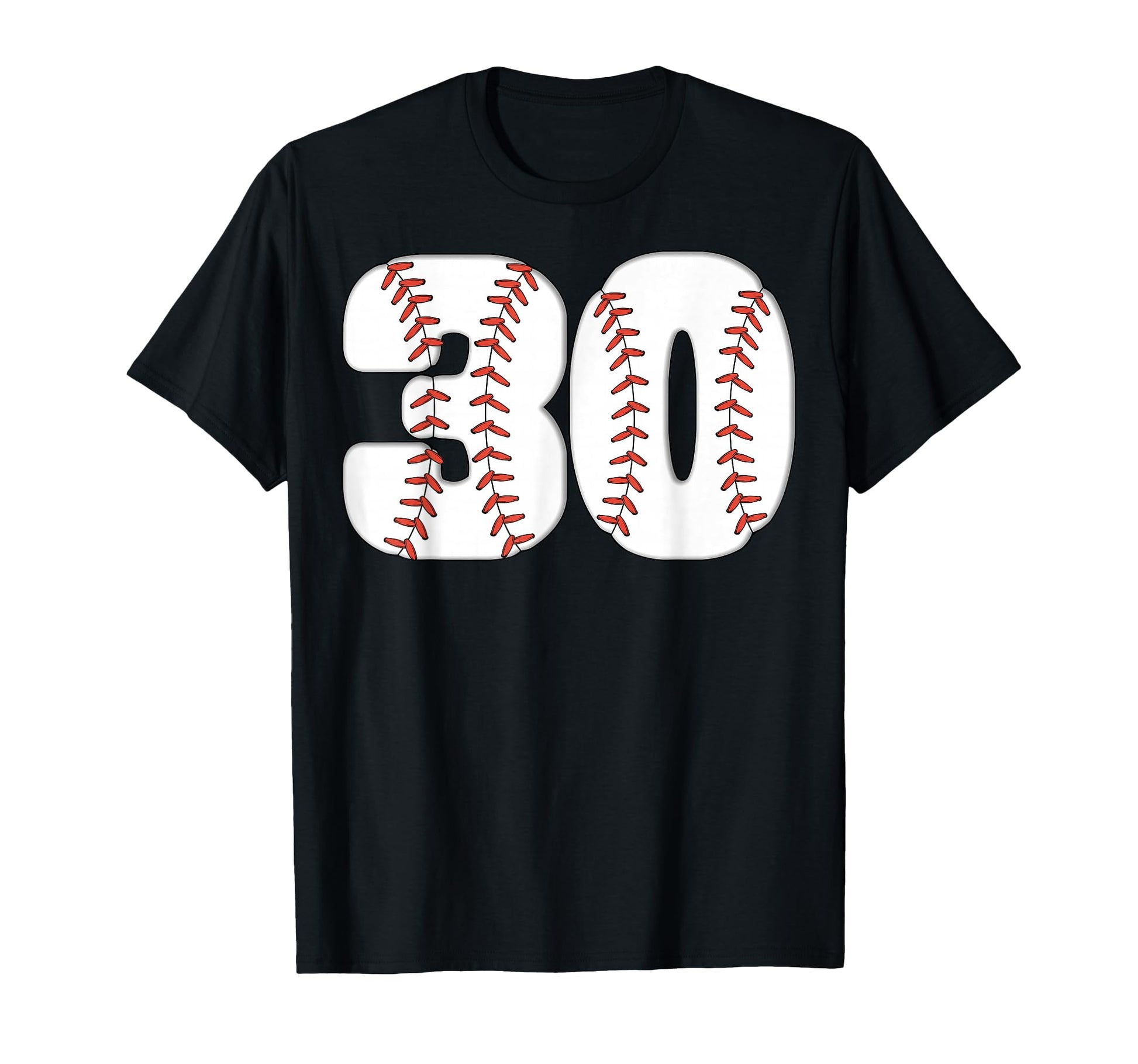 Baseball Number 30 Baseball T-Shirt - Casual Everyday Wear for Adults - T-Shirt, Sweatshirt, Hoodie