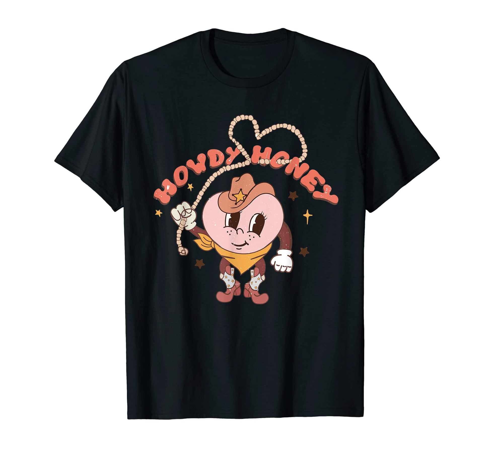 Howdy Valentines Cowgirl Honey T-Shirt - Fun Novelty Design for Adults - T-Shirt, Sweatshirt, Hoodie