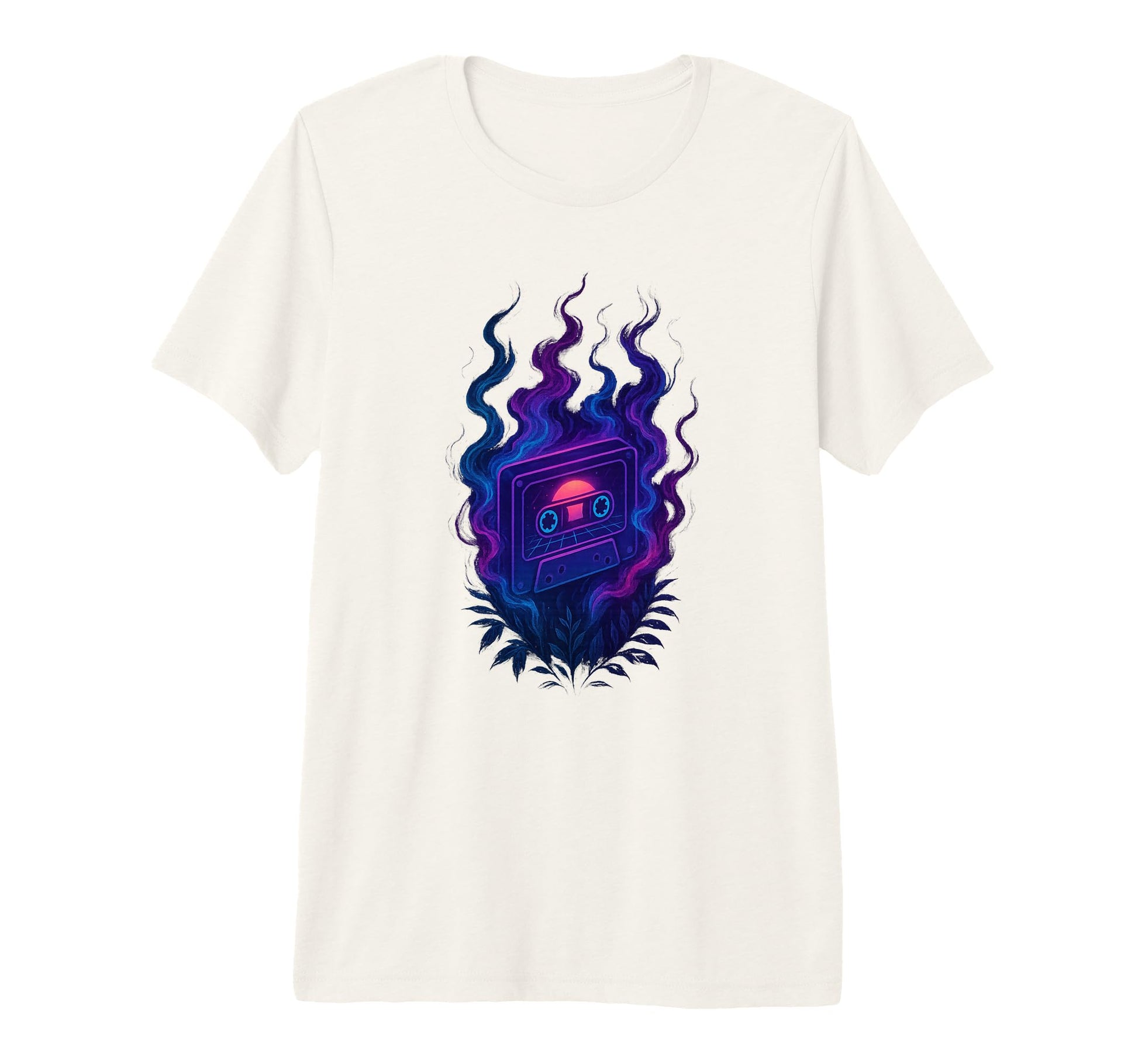 80S Synthwave Tri Blend T-Shirt - Streetwear Style Unisex - T-Shirt, Sweatshirt, Hoodie