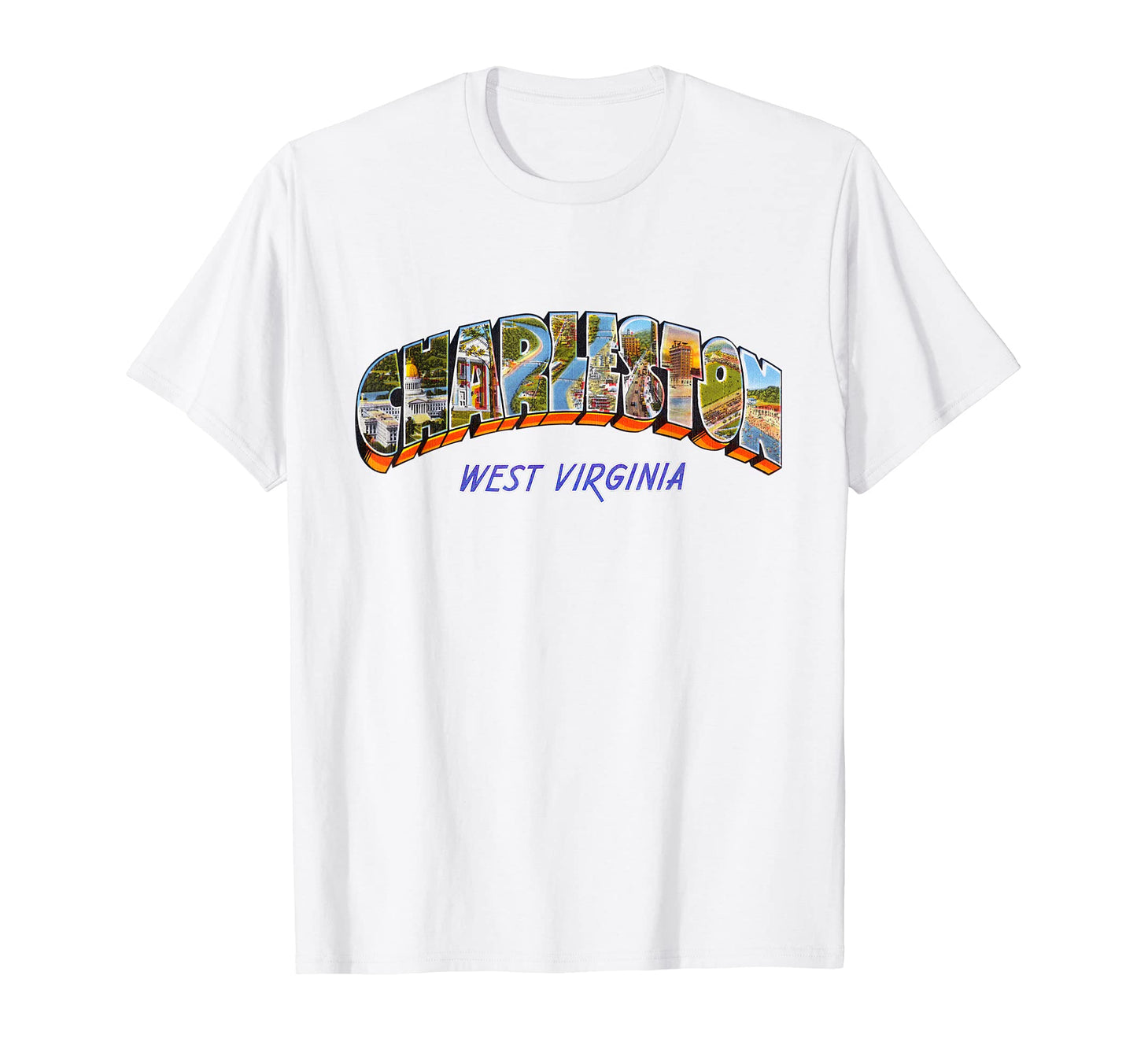 Charleston West Virginia Wv T-Shirt - Novelty Apparel Men Women - T-Shirt, Sweatshirt, Hoodie