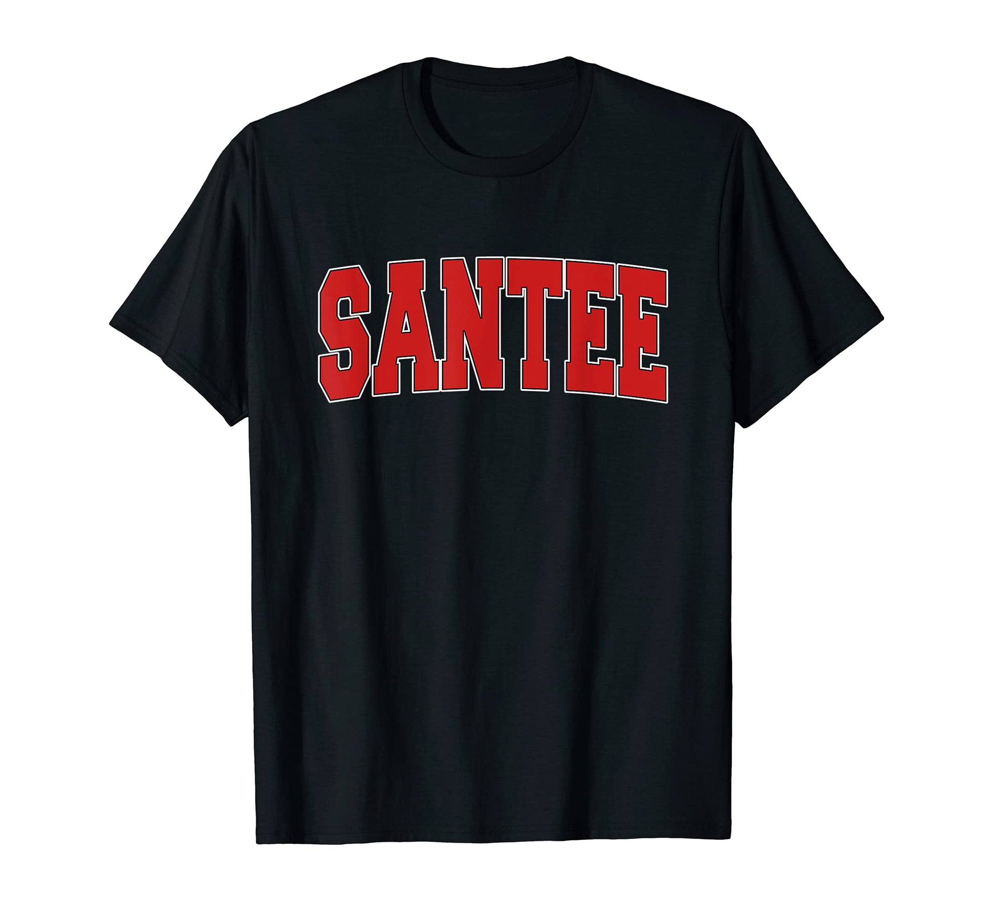 Santee Ca California Varsity Usa T-Shirt - Minimalist Print for Adults - T-Shirt, Sweatshirt, Hoodie