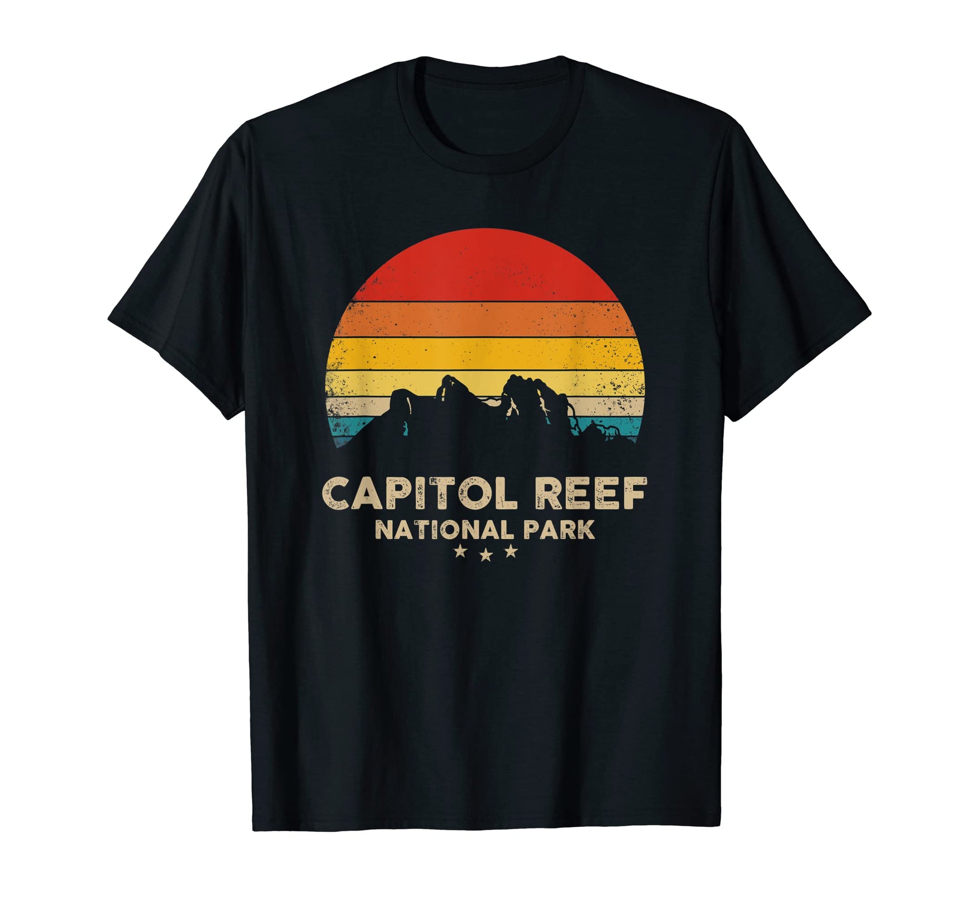 Capitol Reef National Park Souvenir T-Shirt - Minimalist Print Men Women - T-Shirt, Sweatshirt, Hoodie