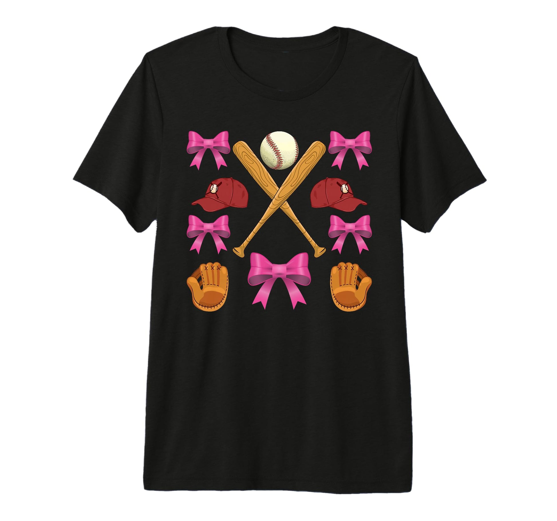 Baseball Mom Mama Mothers Day T-Shirt - Casual Everyday Wear for Adults - T-Shirt, Sweatshirt, Hoodie