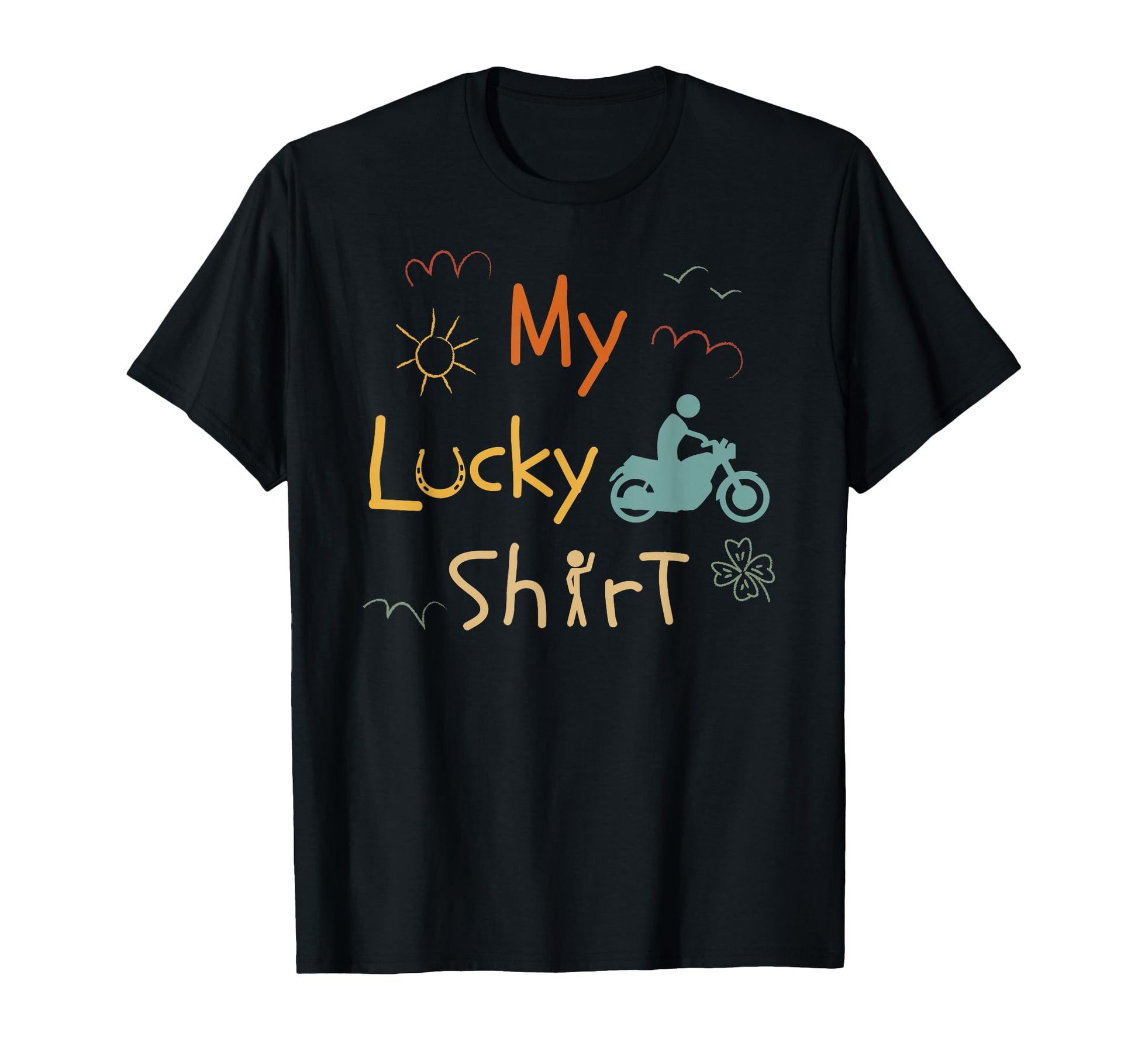 Motorcyclists Motorbike Motorbiker T-Shirt - Custom Art Print for Adults - T-Shirt, Sweatshirt, Hoodie