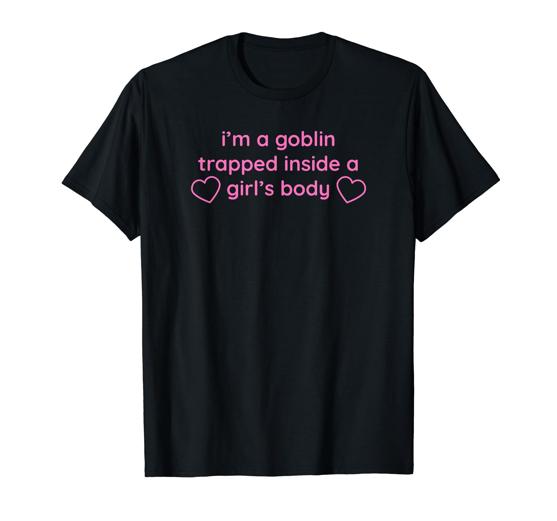Im Goblin Trapped Inside Body Y2K Aesthetic T-Shirt - Graphic Print Unisex - T-Shirt, Sweatshirt, Hoodie
