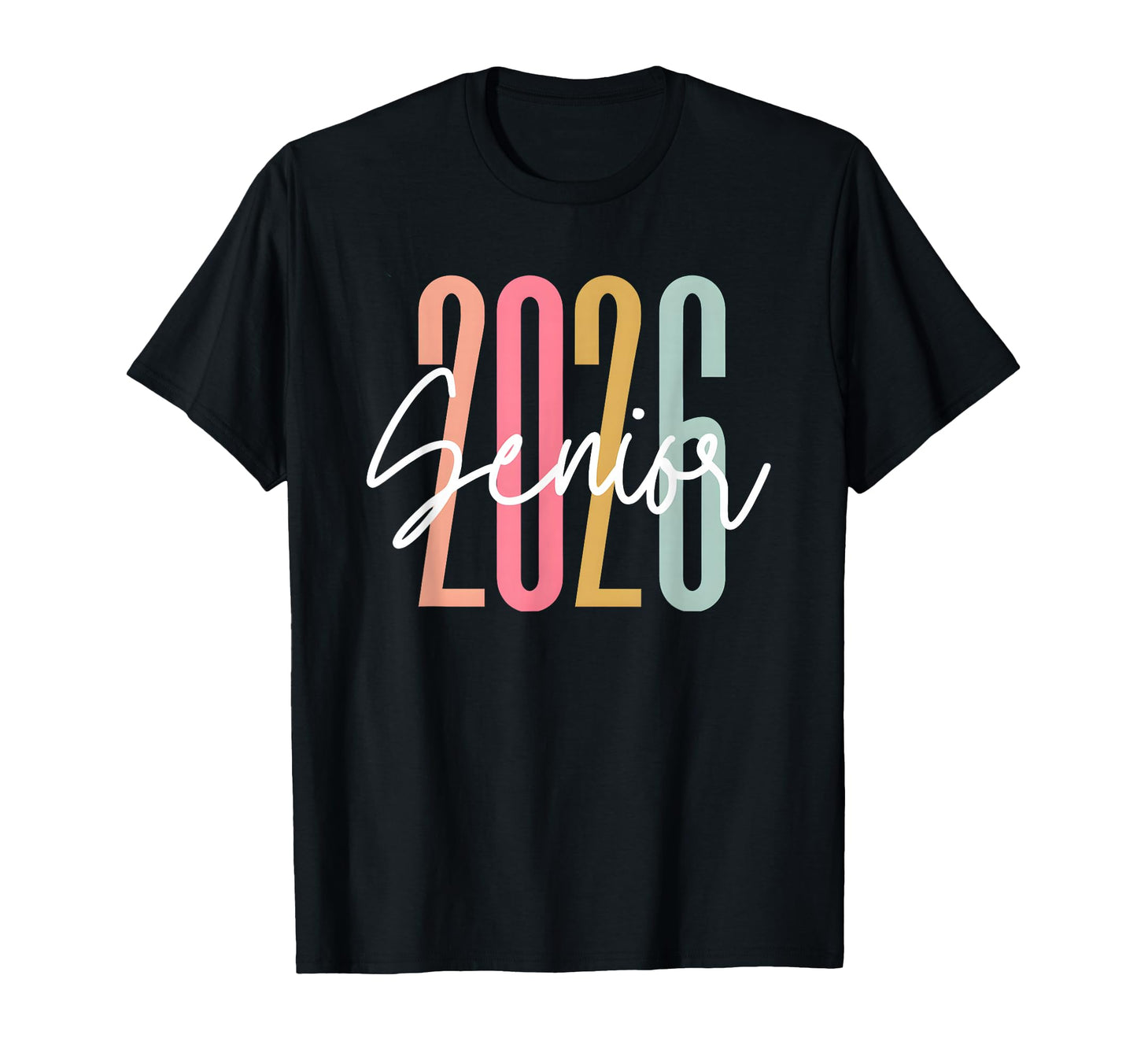 Classes Senior 2026 Bold Senior Year T-Shirt - Graphic Print Unisex - T-Shirt, Sweatshirt, Hoodie