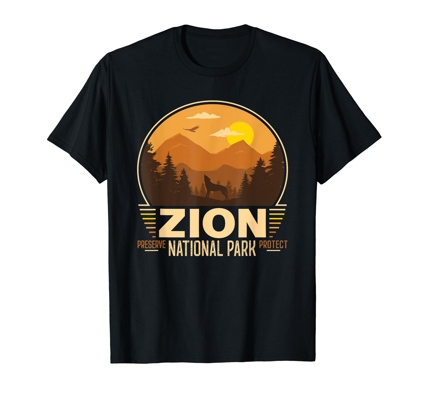 Zion National Park Adventure Hiking T-Shirt - Fun Novelty Design for Adults - T-Shirt, Sweatshirt, Hoodie