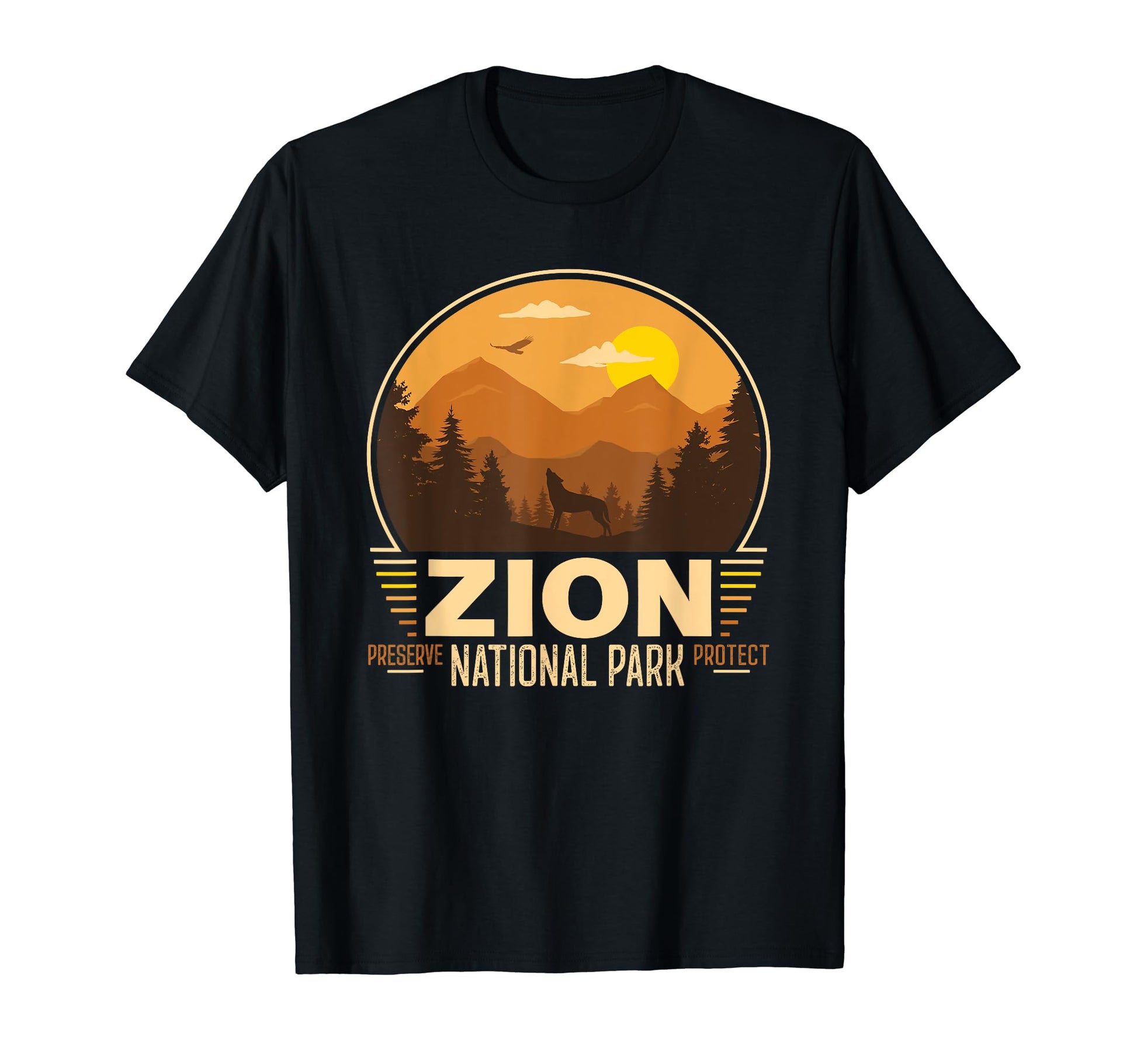 Zion National Park Adventure Hiking T-Shirt - Fun Novelty Design for Adults - T-Shirt, Sweatshirt, Hoodie