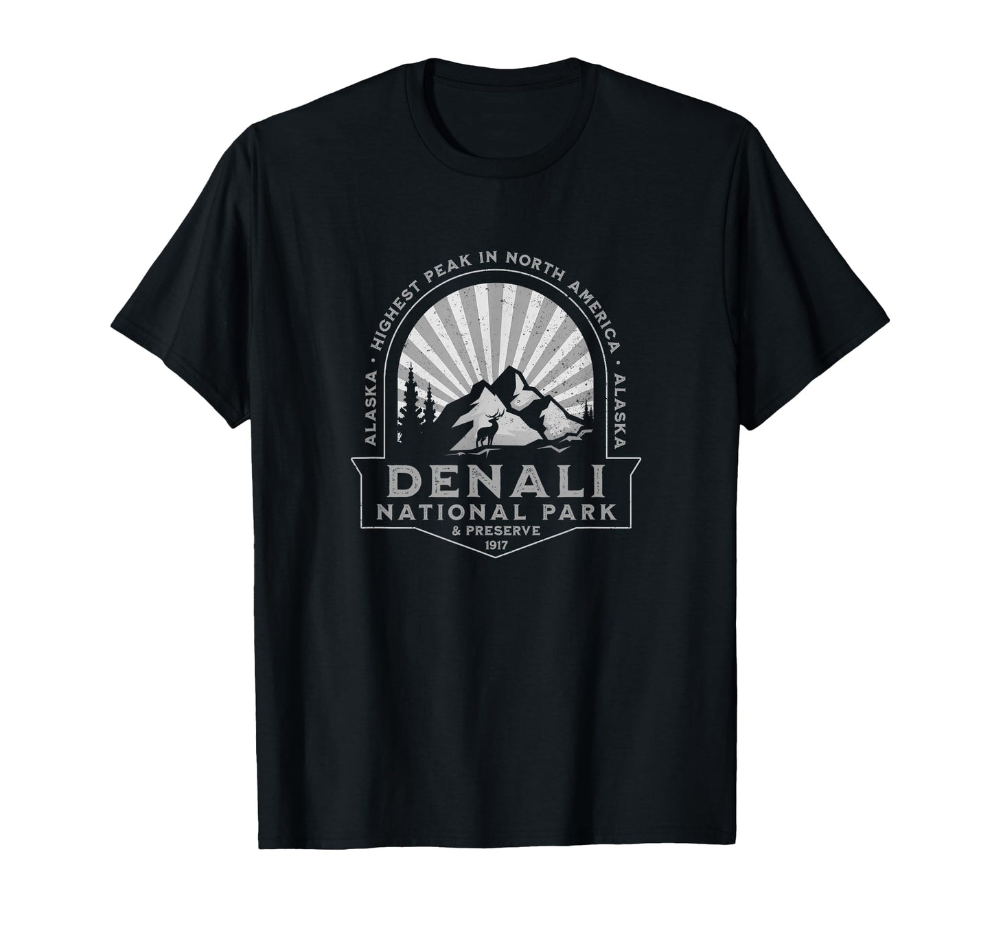 Denali National Park And Preserve T-Shirt - Novelty Apparel Men Women - T-Shirt, Sweatshirt, Hoodie