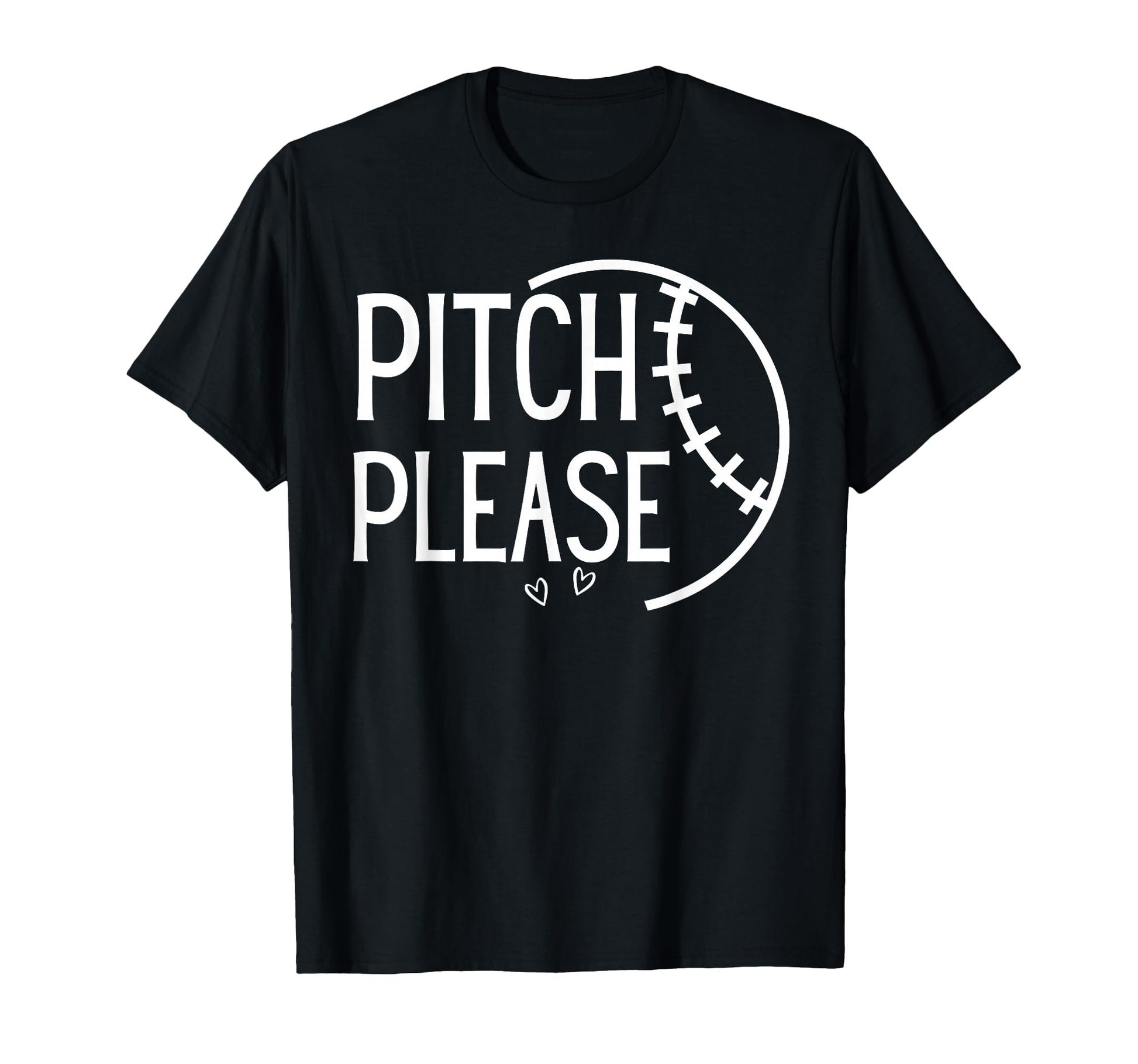 Pitch Please Softball Baseball T-Shirt - Aesthetic Graphic for Adults - T-Shirt, Sweatshirt, Hoodie