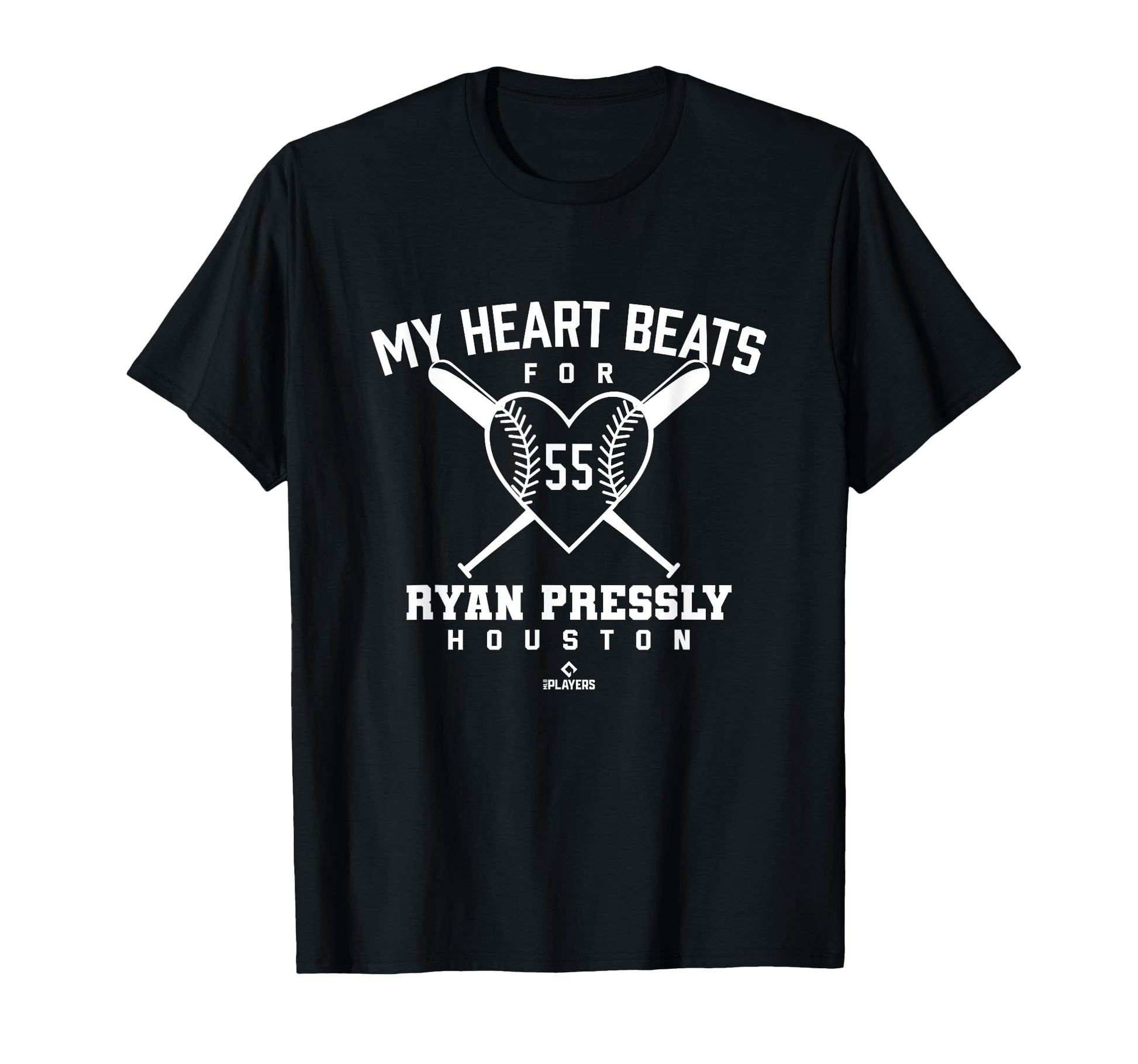 My Heart Beats Ryan Pressly T-Shirt - Casual Everyday Wear Men Women - T-Shirt, Sweatshirt, Hoodie