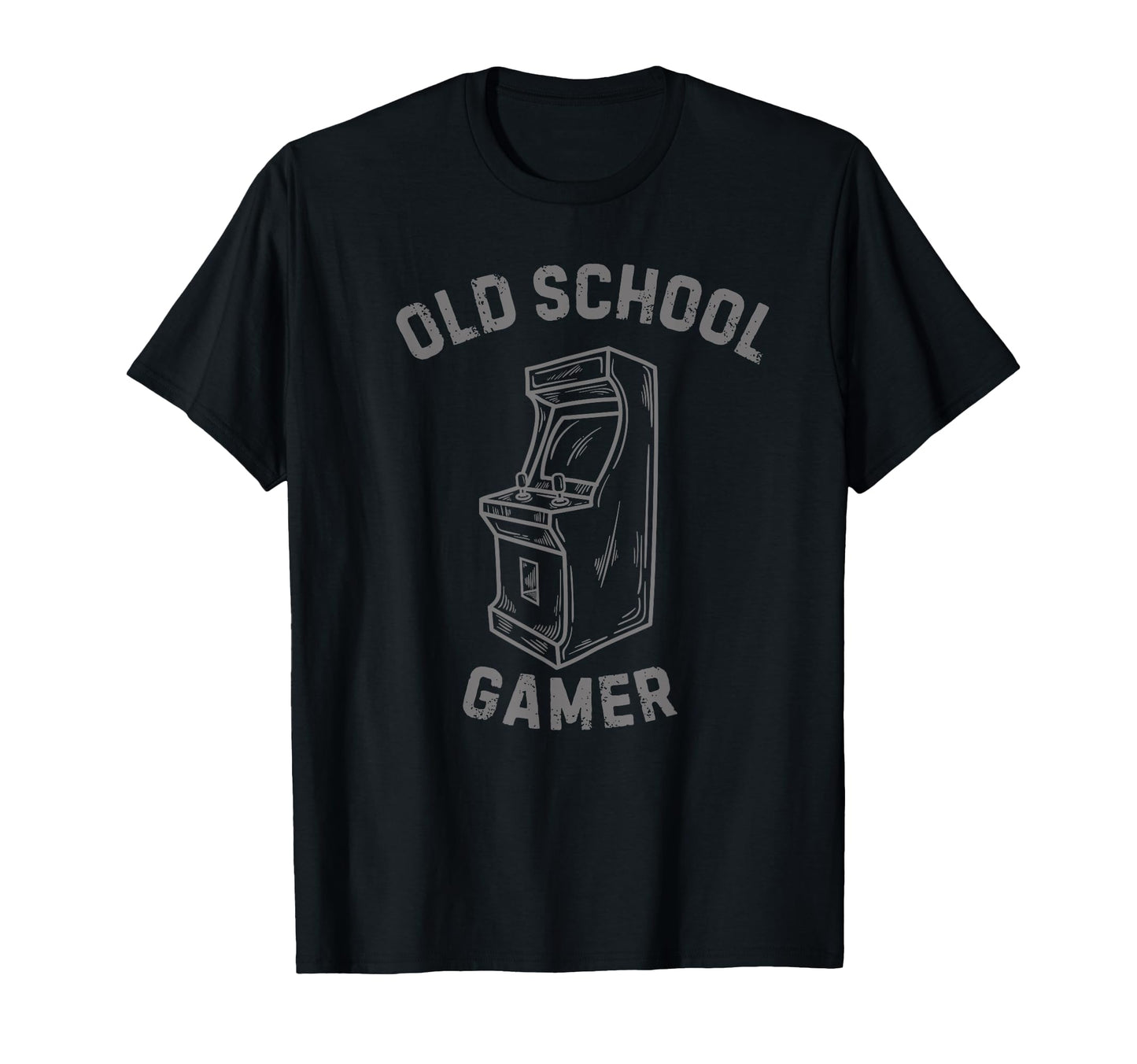 Old School Gamer Arcade T-Shirt - Graphic Print Unisex - T-Shirt, Sweatshirt, Hoodie