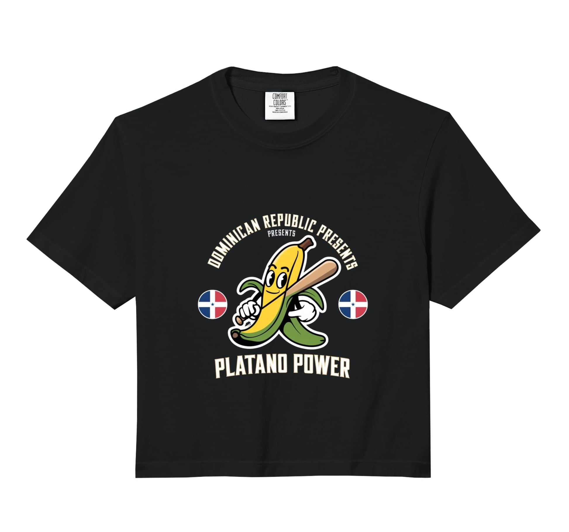 Dominican Republic Platano Power Hoodie - Fun Novelty Design Men Women - T-Shirt, Sweatshirt, Hoodie