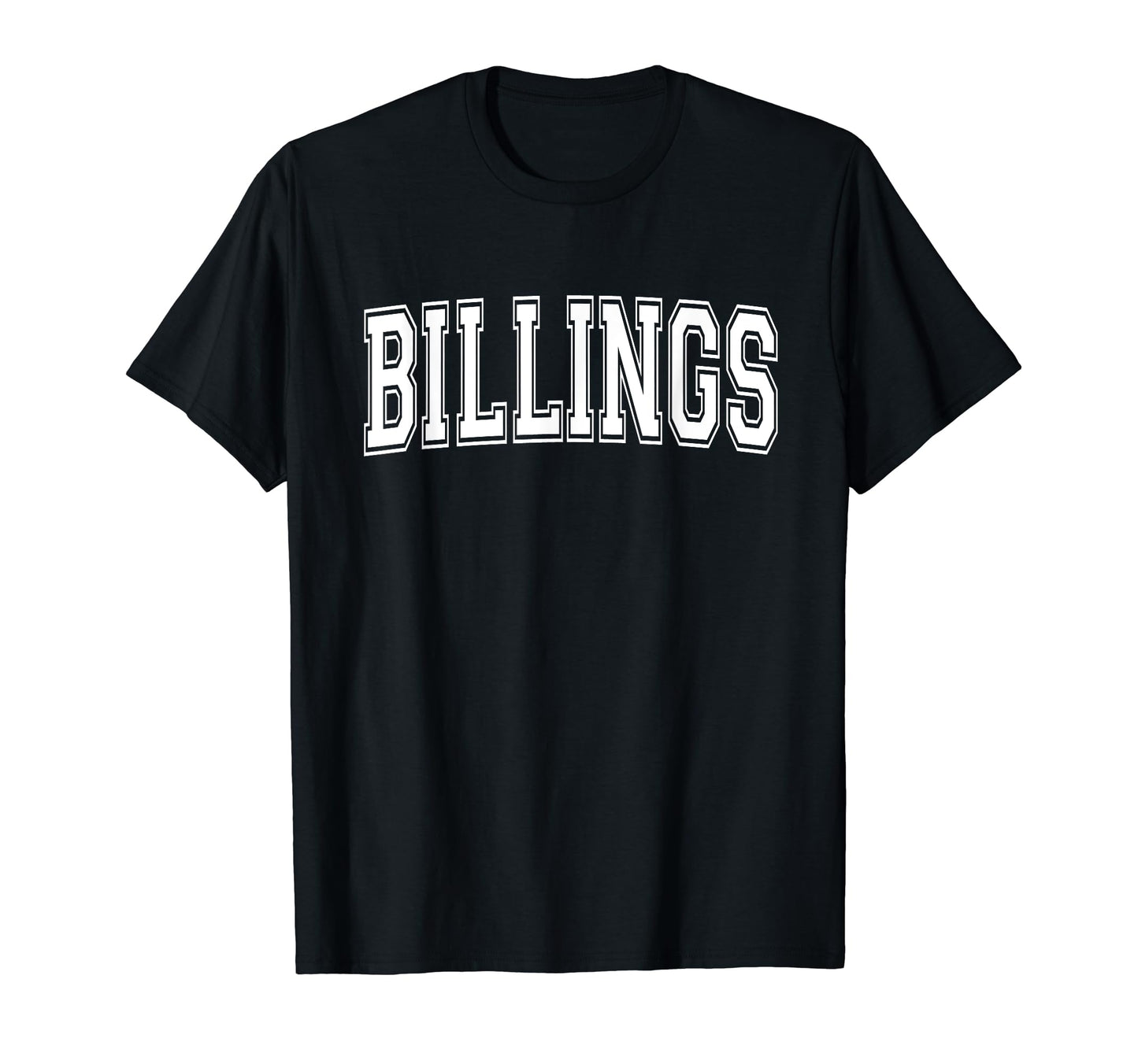 Billings Mt Montana Usa Sports Varsity T-Shirt - Aesthetic Graphic Unisex - T-Shirt, Sweatshirt, Hoodie