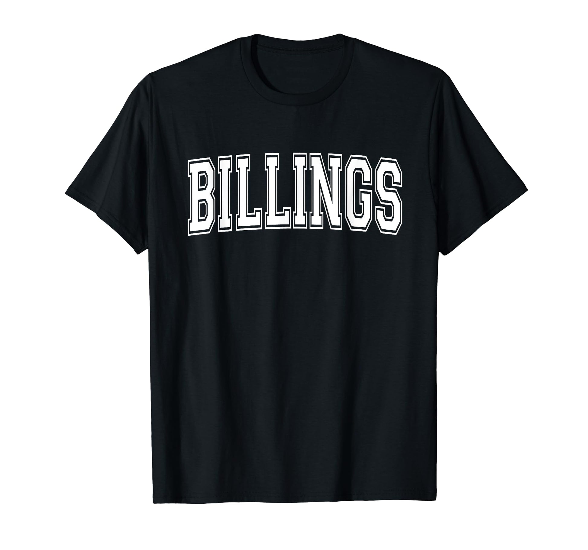 Billings Mt Montana Usa Sports Varsity T-Shirt - Aesthetic Graphic Unisex - T-Shirt, Sweatshirt, Hoodie