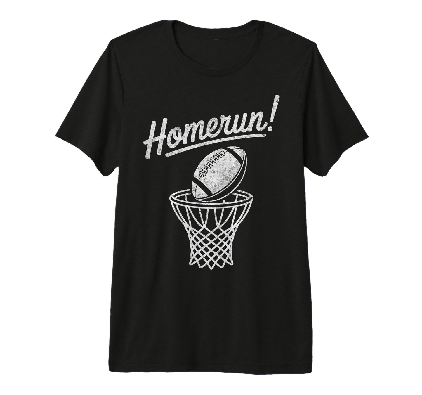 Funny Sports Homerun Football T-Shirt - Unique Graphic for Adults - T-Shirt, Sweatshirt, Hoodie