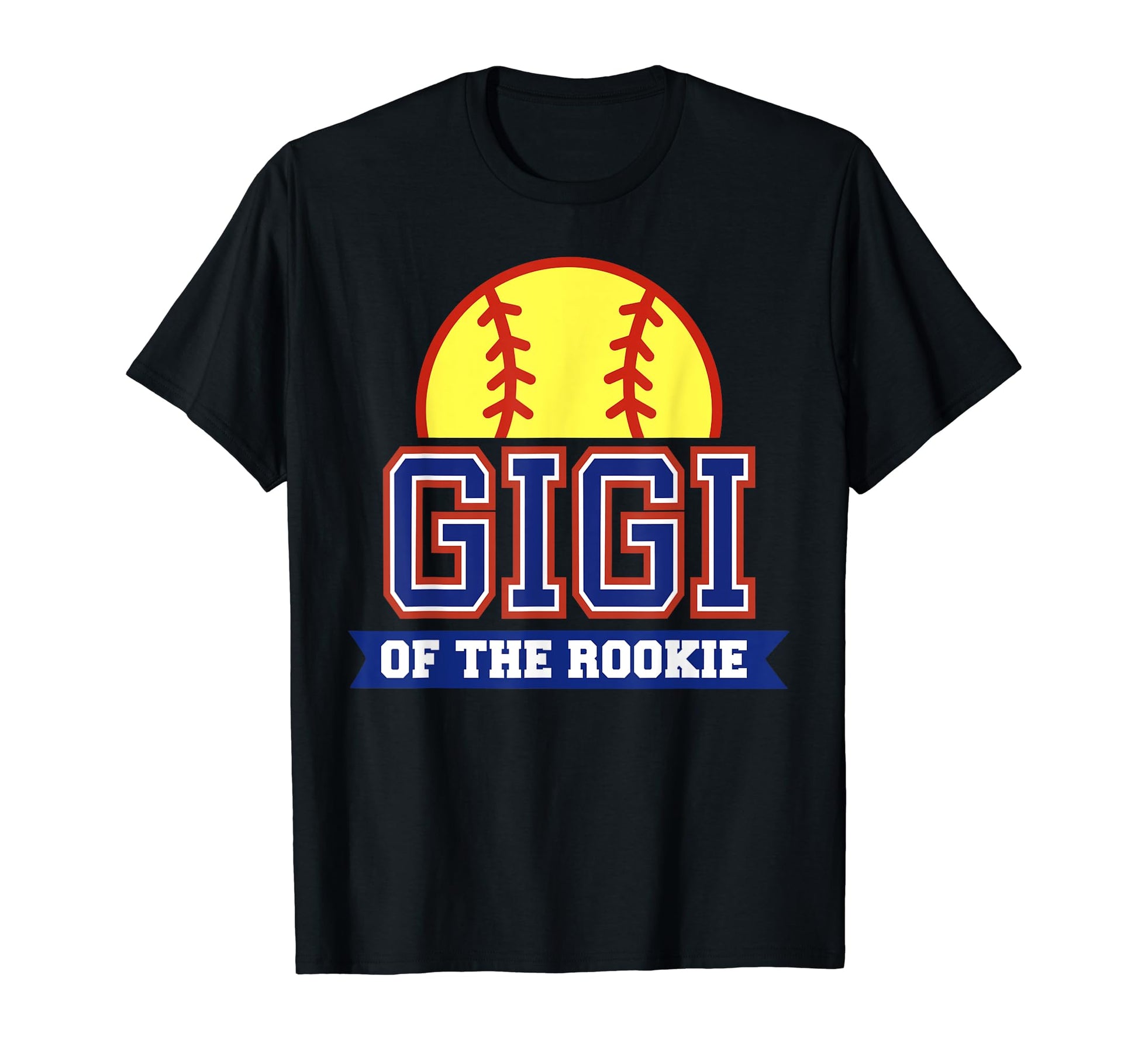 Gigi Rookie 1St Birthday Softball T-Shirt - Novelty Apparel Men Women - T-Shirt, Sweatshirt, Hoodie