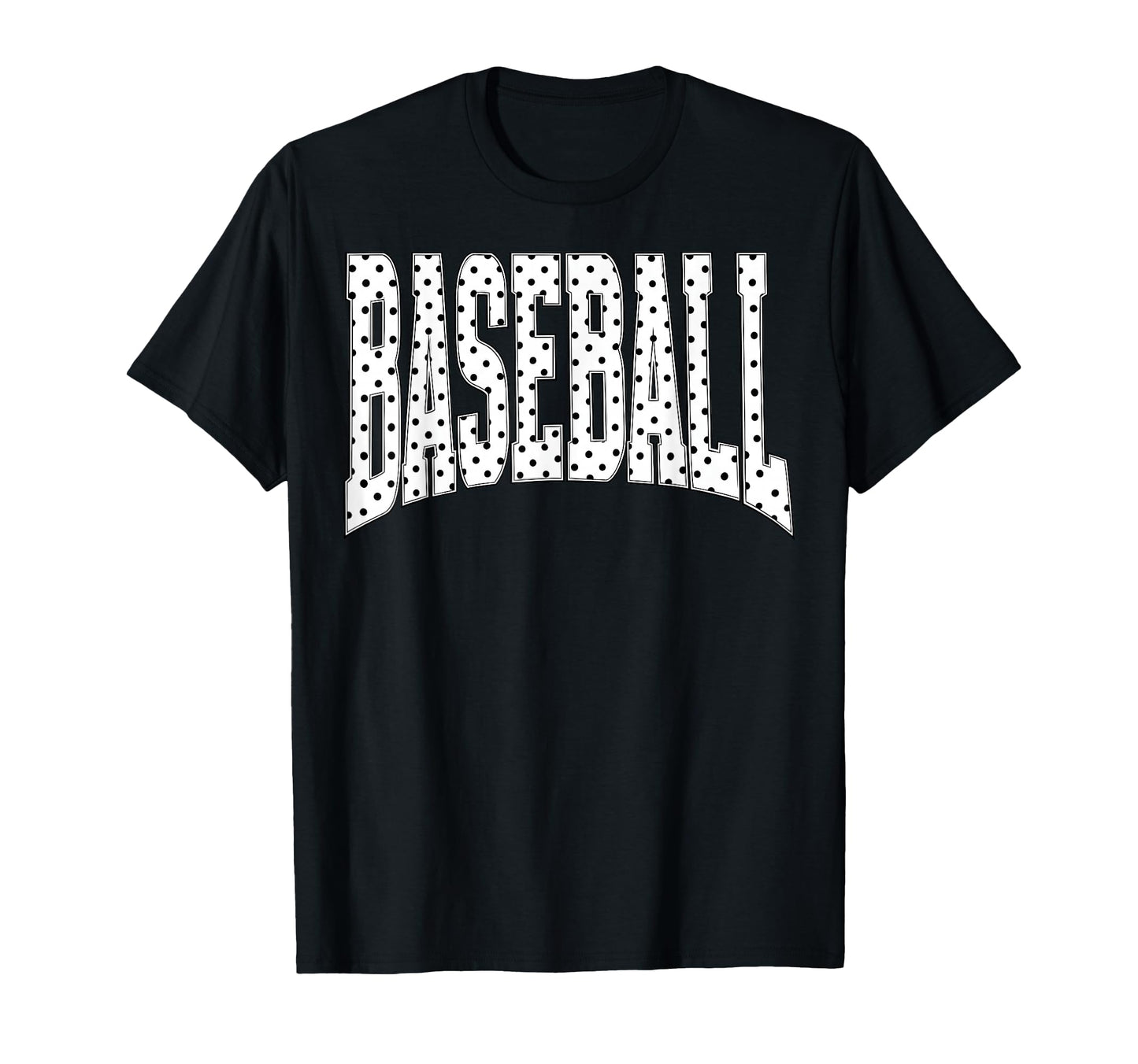 Baseball Polka Dot Team Spirit Baseball T-Shirt - Streetwear Style Unisex - T-Shirt, Sweatshirt, Hoodie
