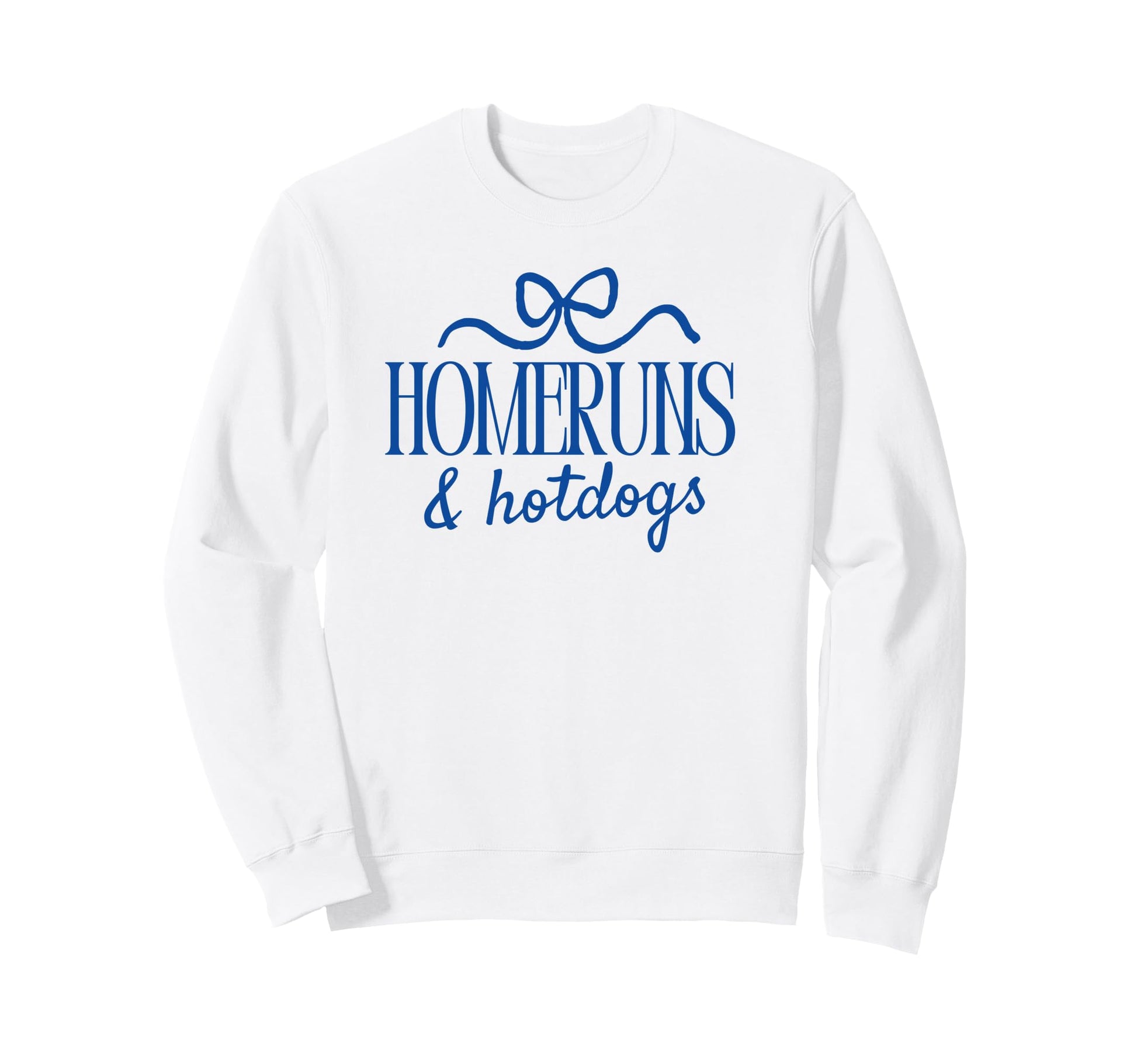 Homeruns And Hotdogs Baseball Mom Sweatshirt - Novelty Apparel Men Women - T-Shirt, Sweatshirt, Hoodie