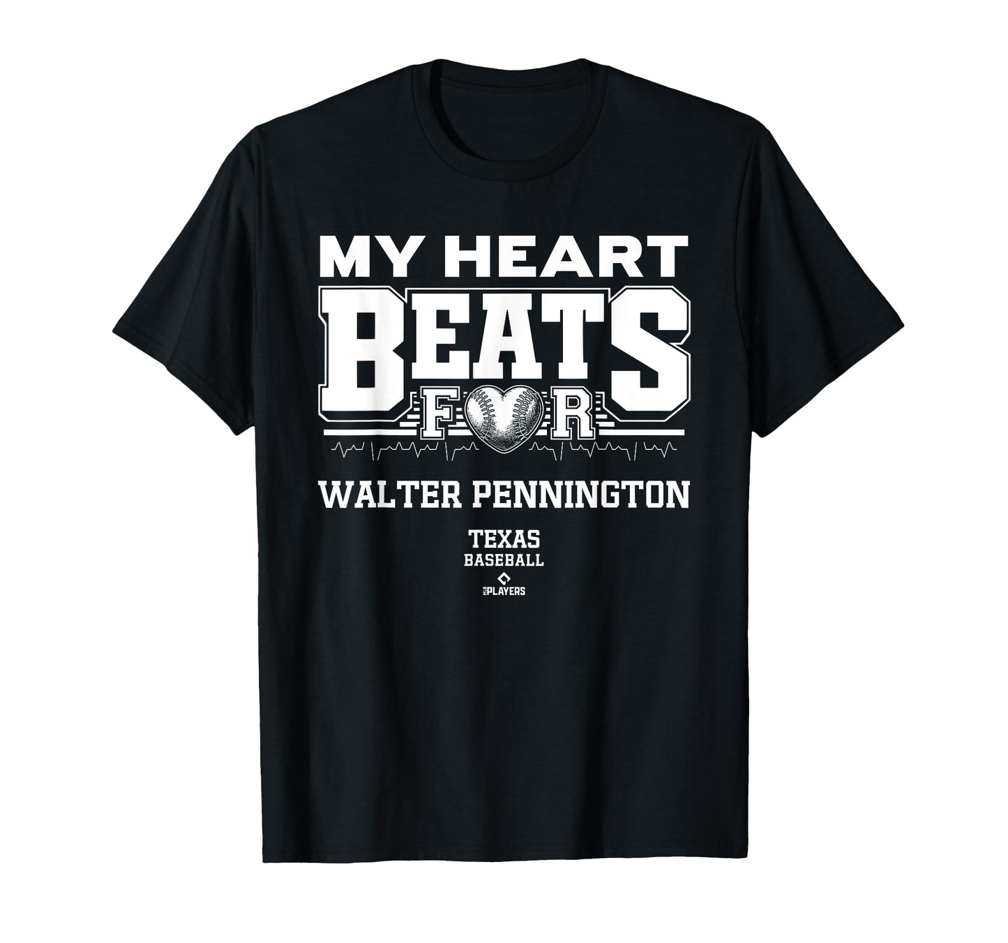 My Heart Beats Walter Pennington T-Shirt - Fun Novelty Design Men Women - T-Shirt, Sweatshirt, Hoodie