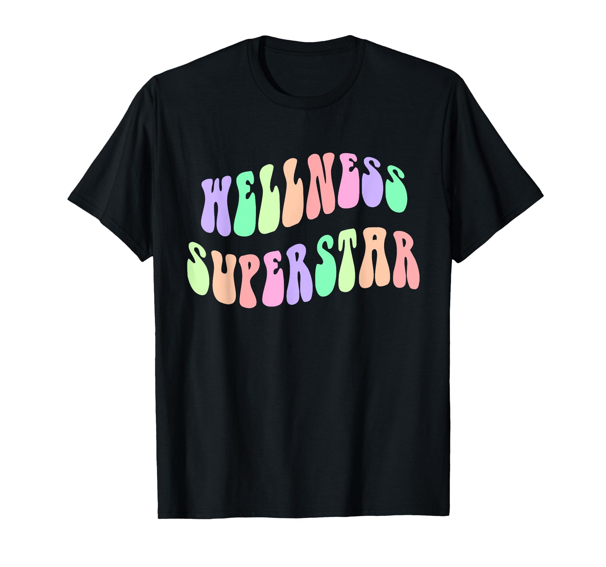 Sixties Wellness Superstar Health T-Shirt - Minimalist Print Men Women - T-Shirt, Sweatshirt, Hoodie