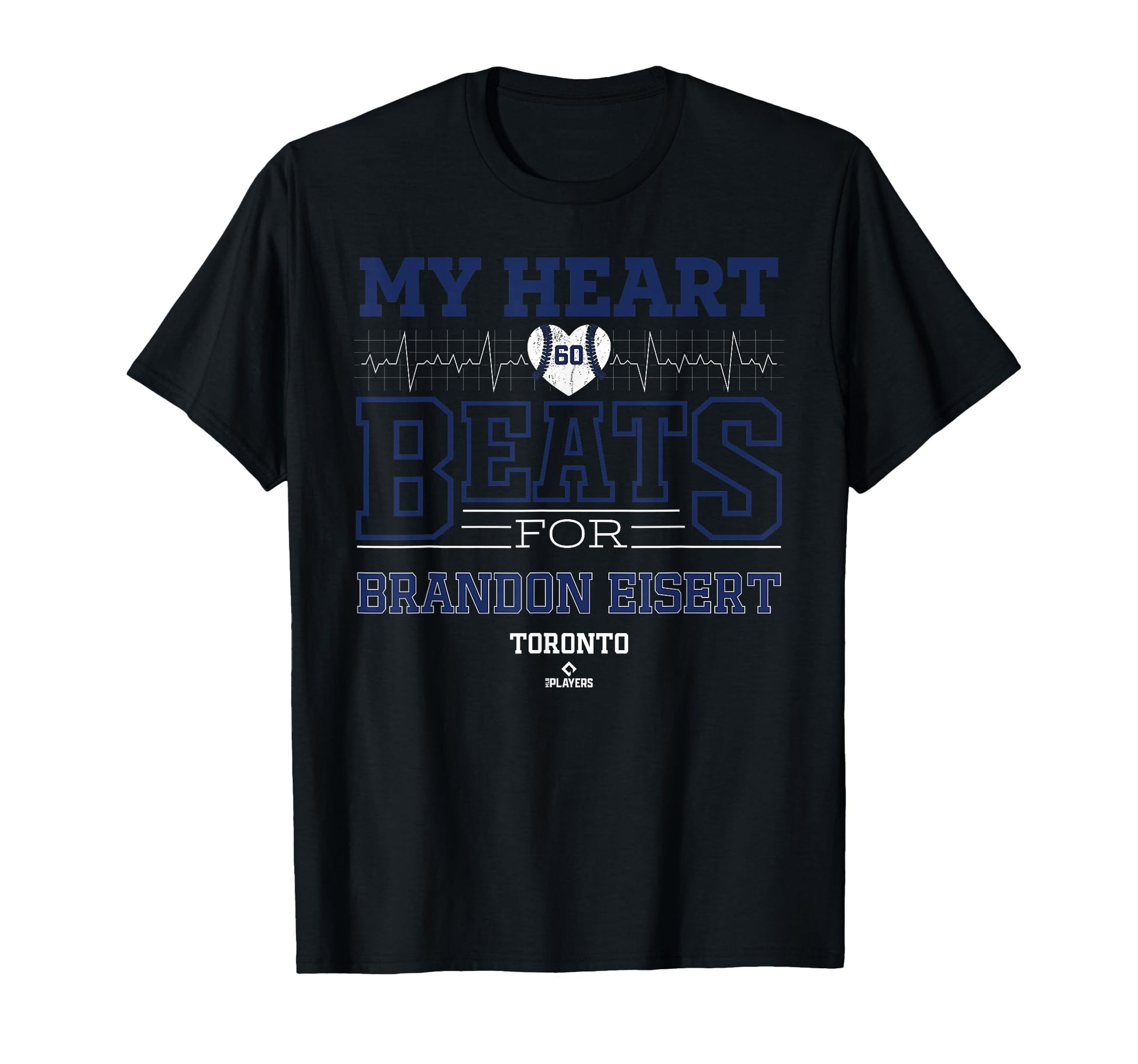 My Heart Beats Brandon Eisert Toronto T-Shirt - Graphic Print for Adults - T-Shirt, Sweatshirt, Hoodie