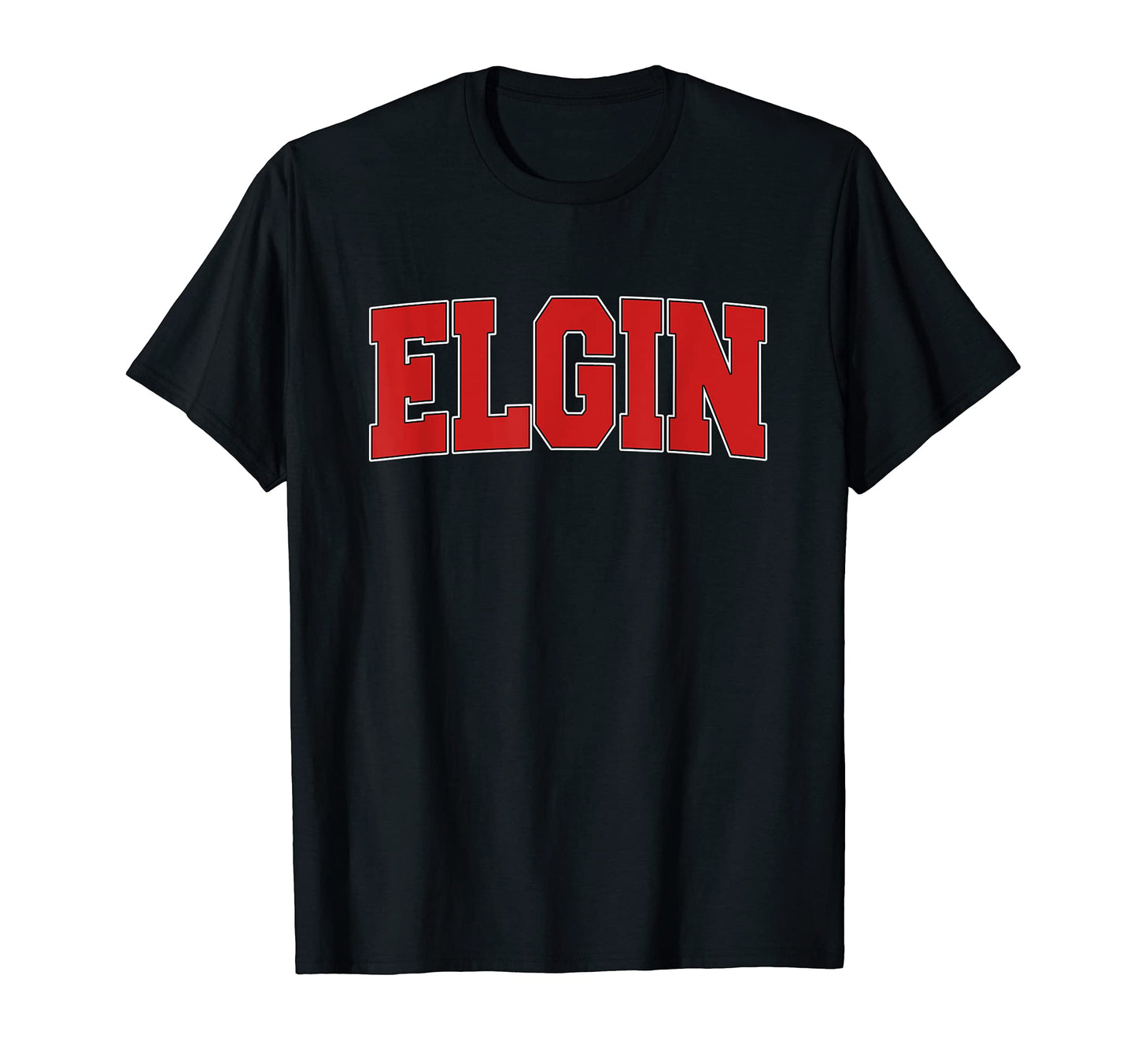 Elgin Il Illinois Varsity Usa Sports T-Shirt - Graphic Print Unisex - T-Shirt, Sweatshirt, Hoodie