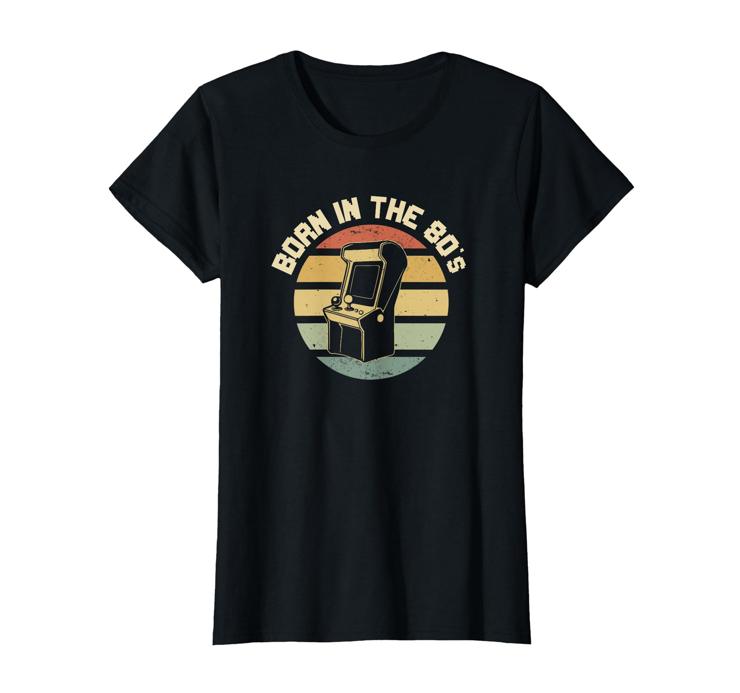 80S Born Arcade Gamer Nostalgia T-Shirt - Trendy Graphic for Adults - T-Shirt, Sweatshirt, Hoodie